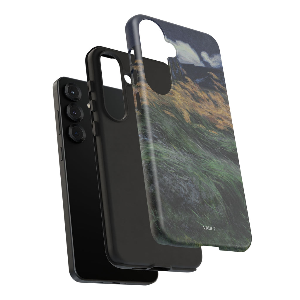 Phone Case — Windblown Coastal Landscape Durable Protective Cover