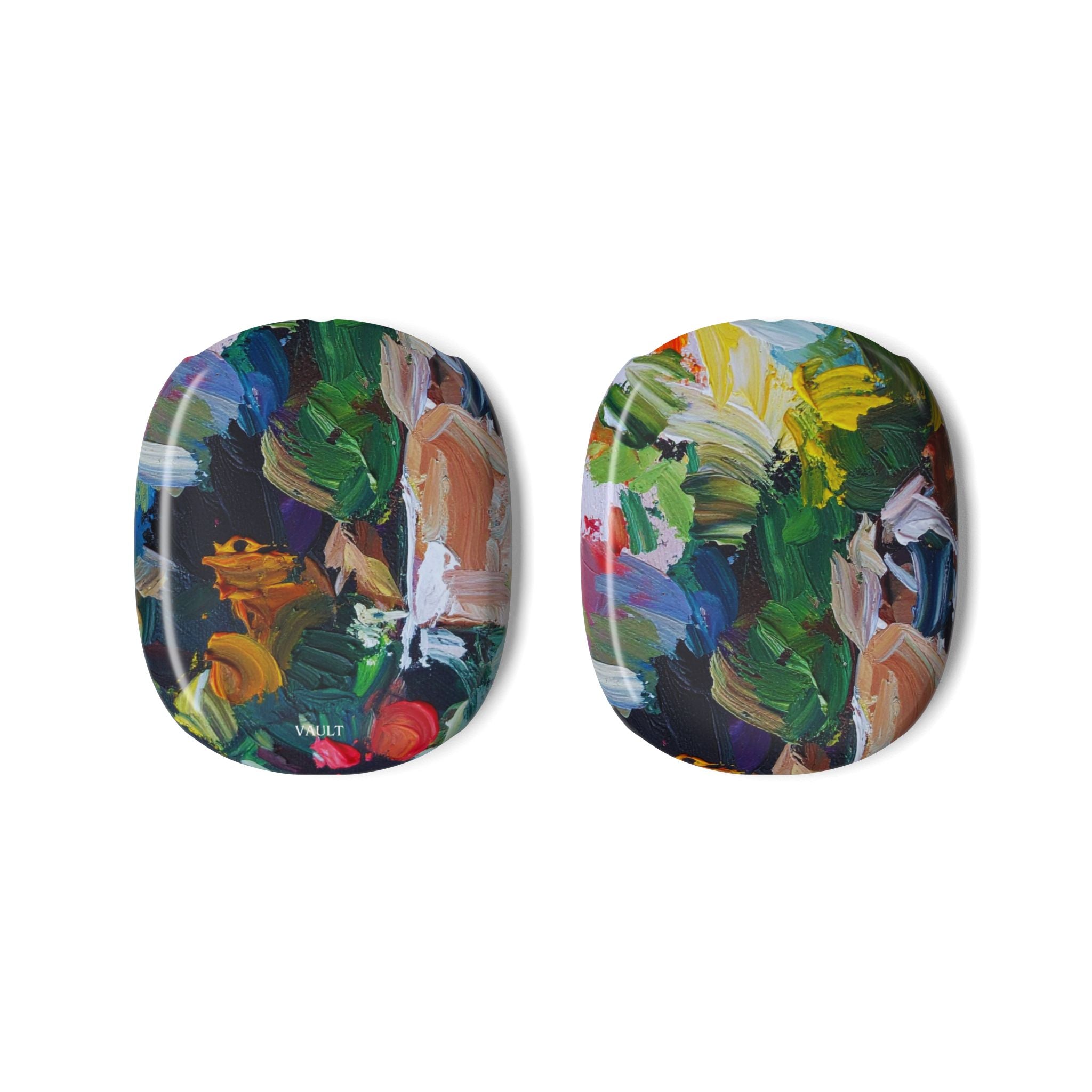 AirPod Max Case — Abstract Colorful Brushstroke Design