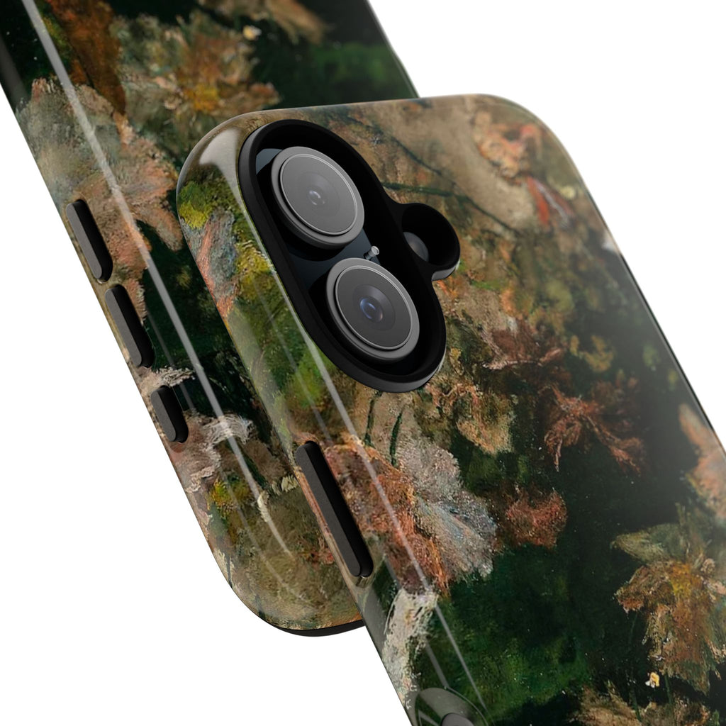Floral Painterly Tough Phone Case — Vintage Autumn Leaves Phone Cover