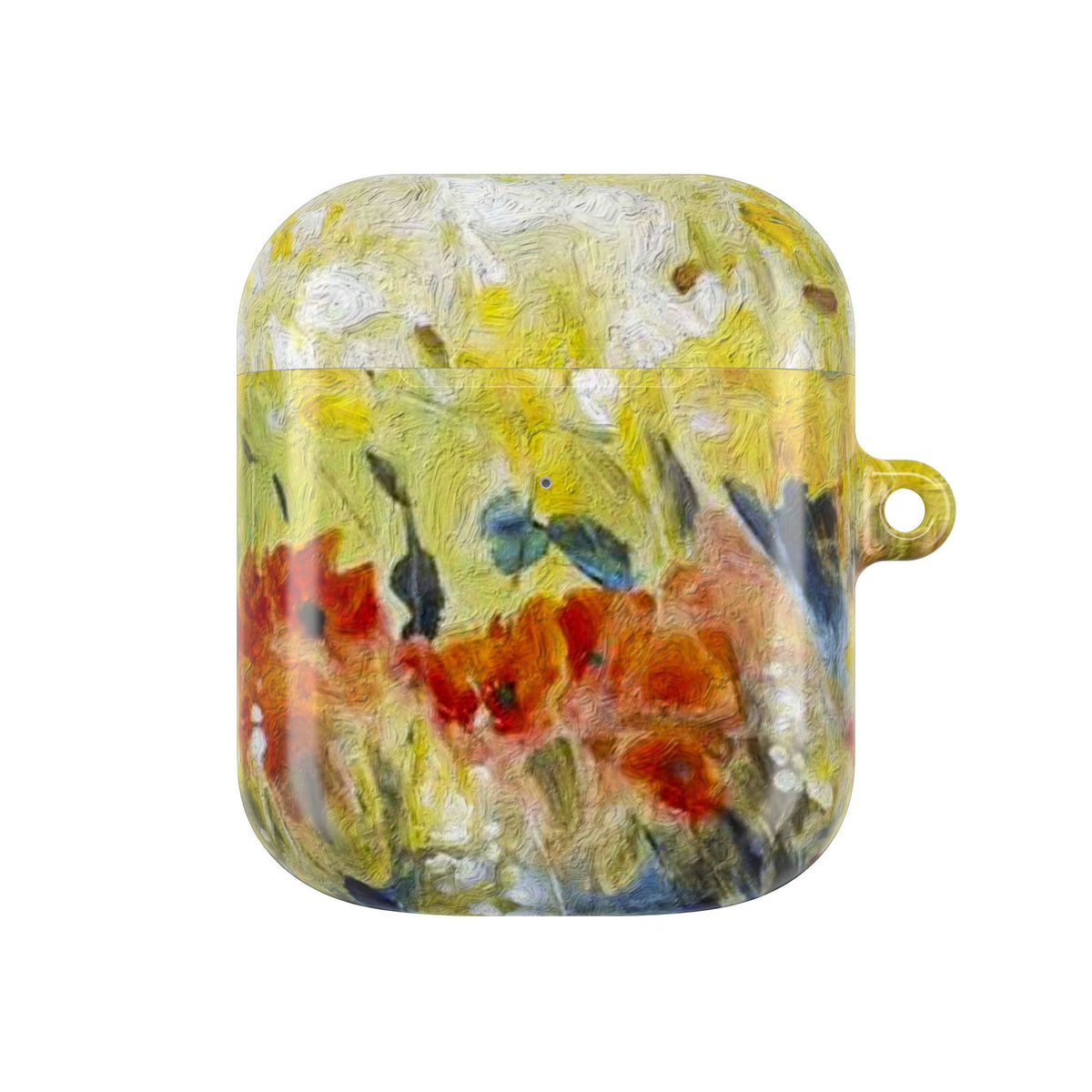 Floral Watercolor AirPod Case — Abstract Garden Protective Cover