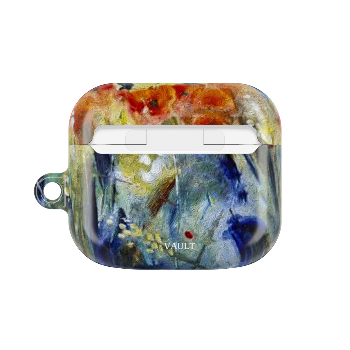 Floral Watercolor AirPod Case — Abstract Garden Protective Cover