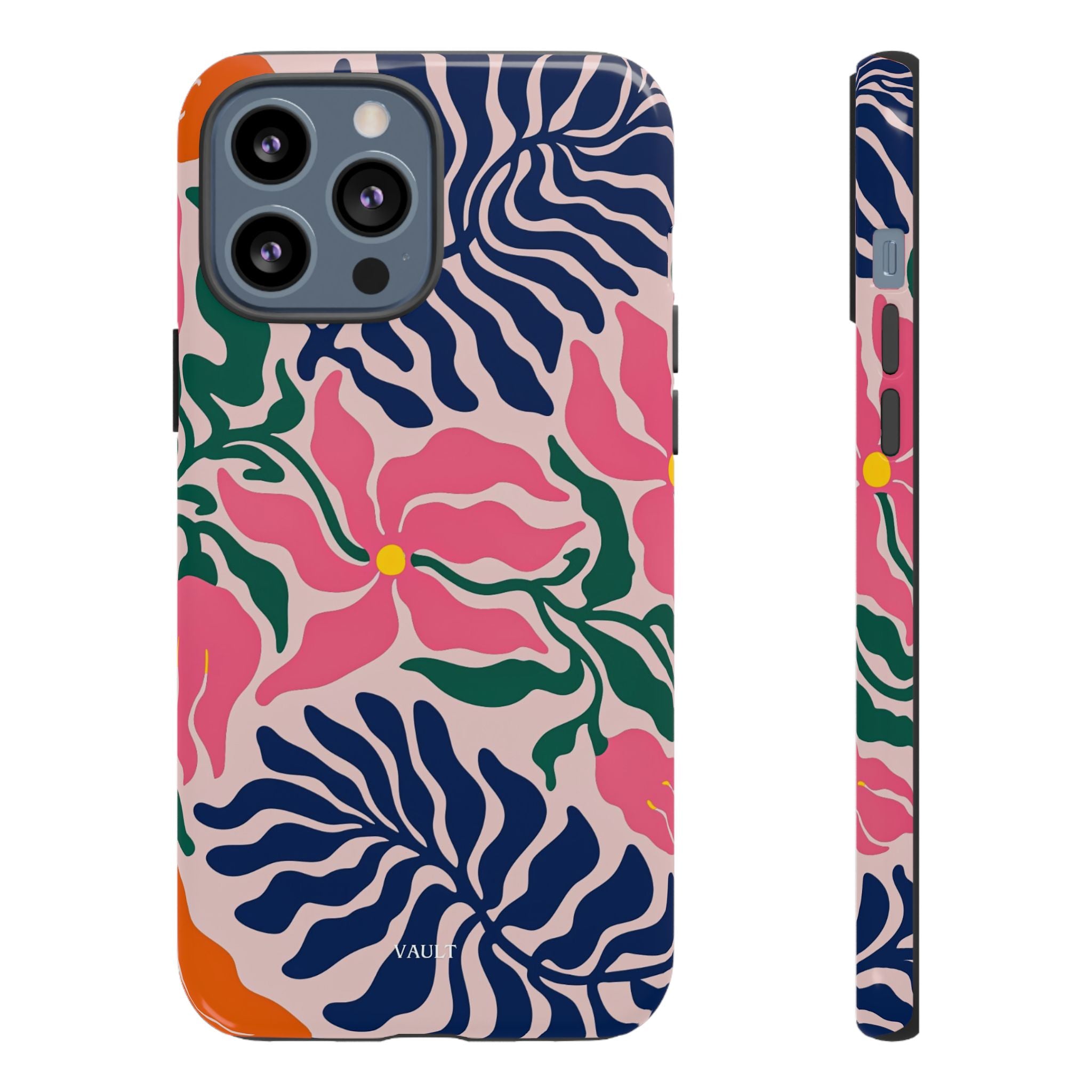 Floral Retro Tough Phone Case