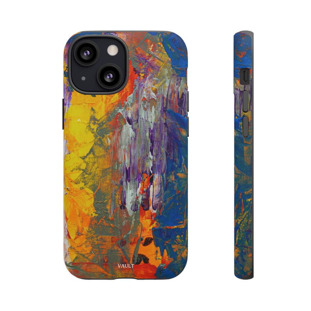 Abstract Color Splash Phone Case — Vibrant Artistic Protective Cover