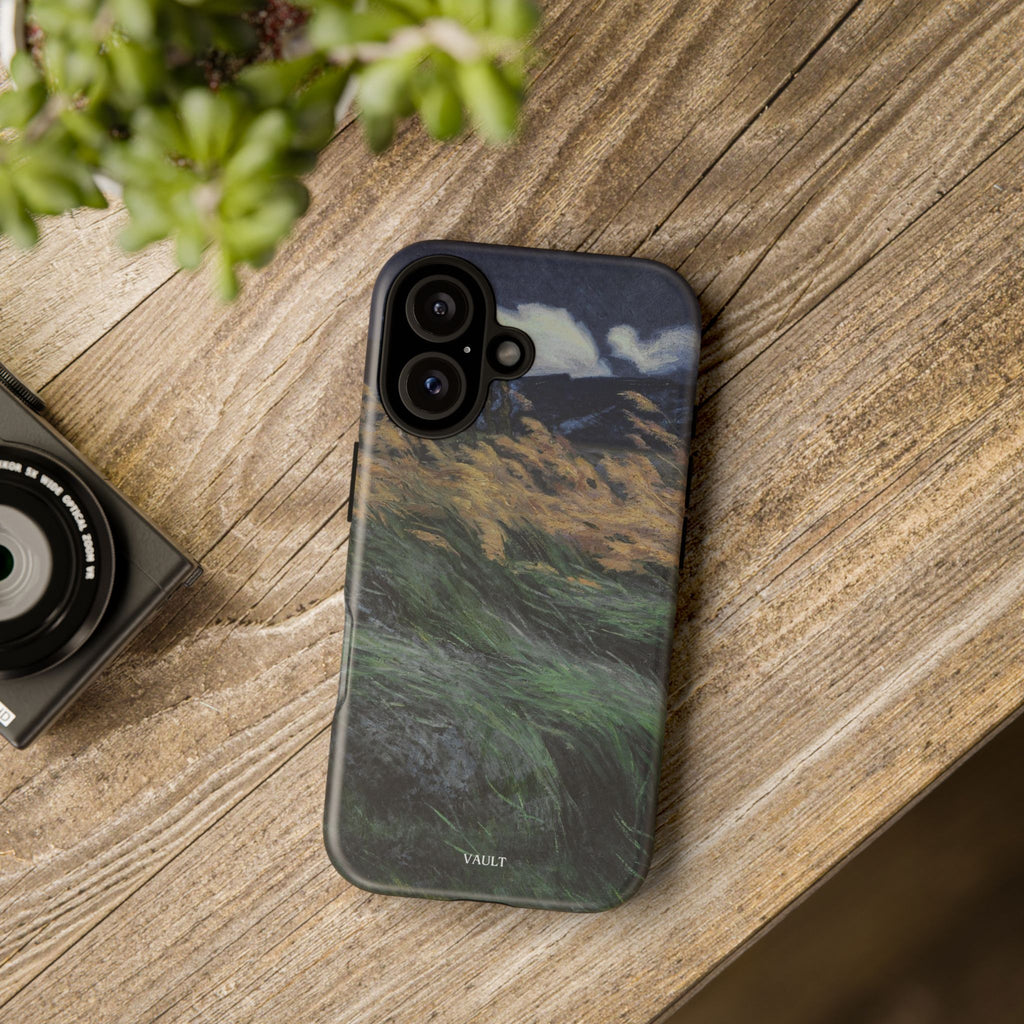 Phone Case — Windblown Coastal Landscape Durable Protective Cover