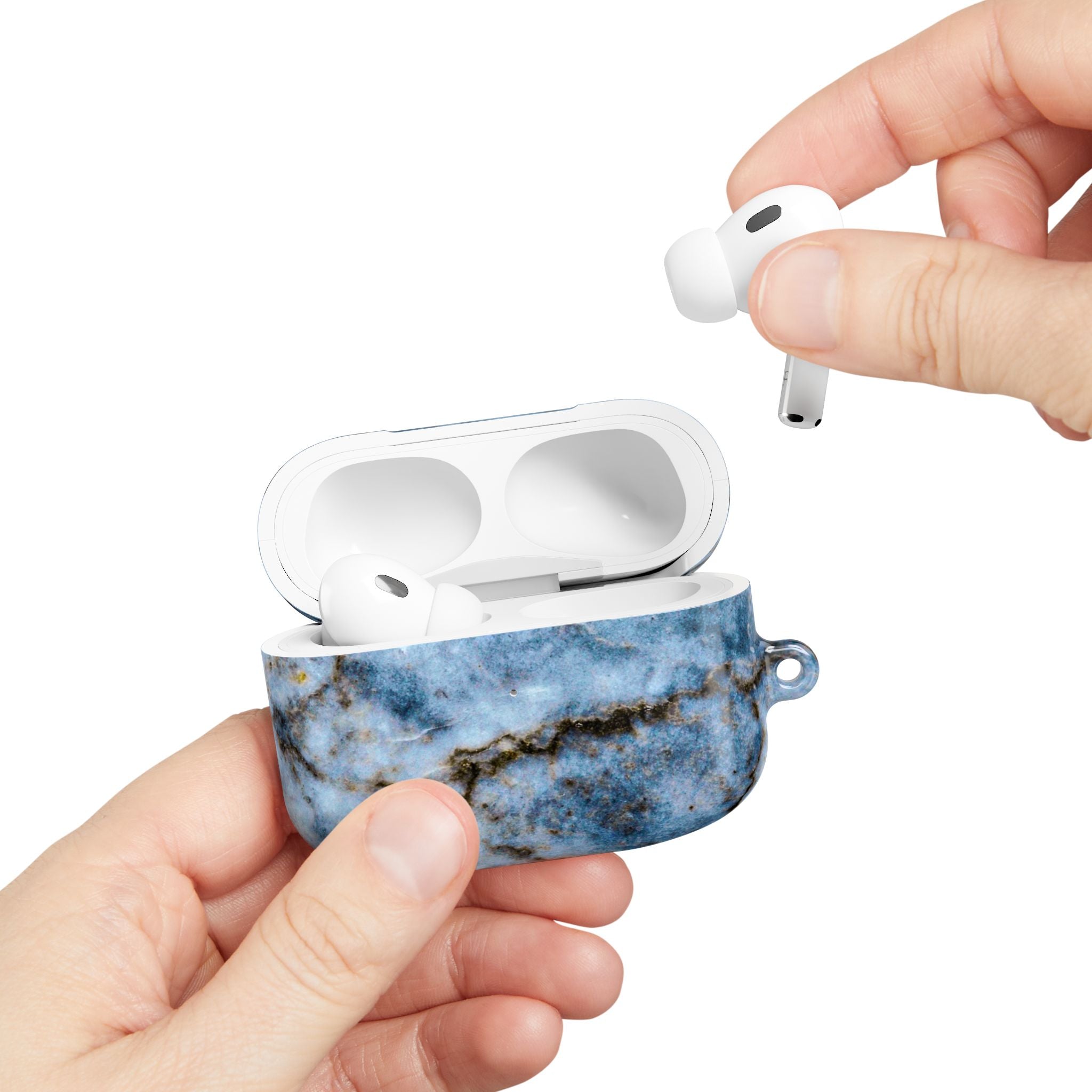 Blue Marble AirPod Case — Protective Decorative Charging Case