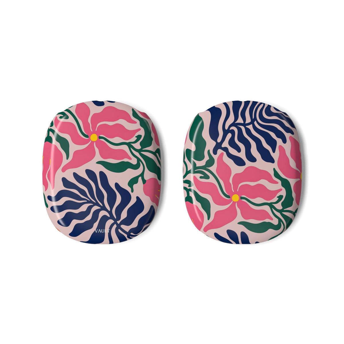 Floral Burst AirPod Max Case — Pink Tropical Flower Protective Covers