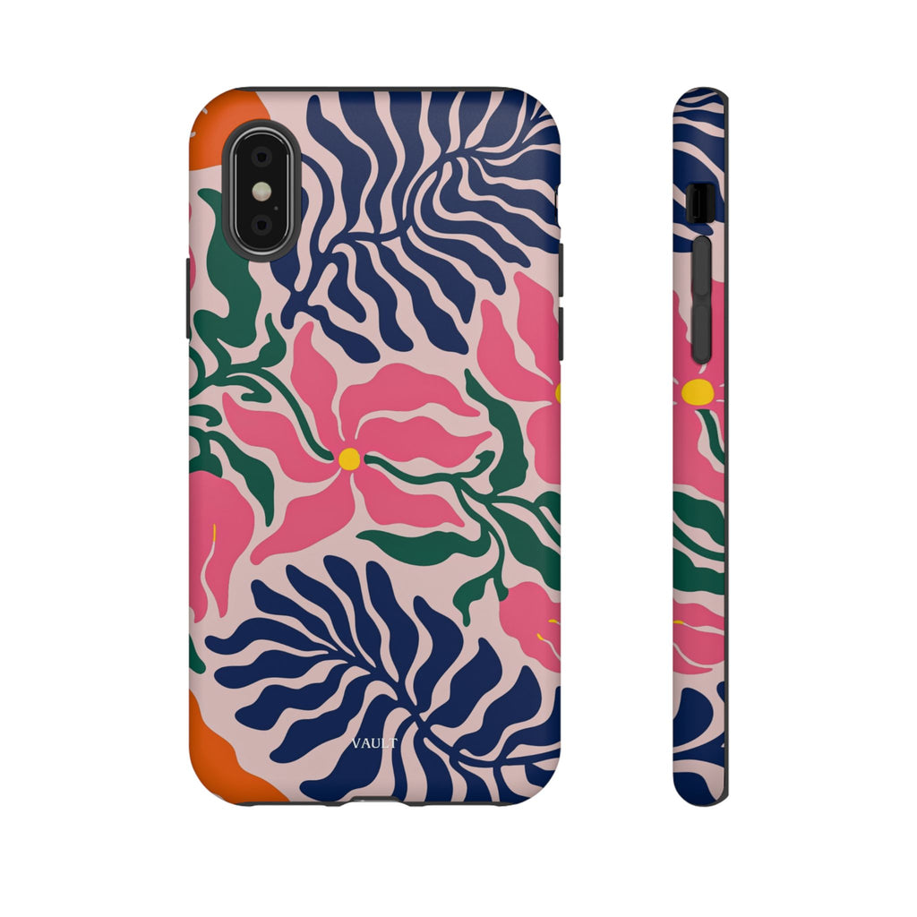 Floral Retro Tough Phone Case