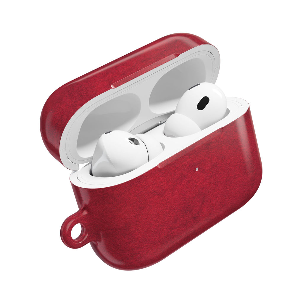 Red Marble AirPod Case – Protective Slim Charging Case Cover