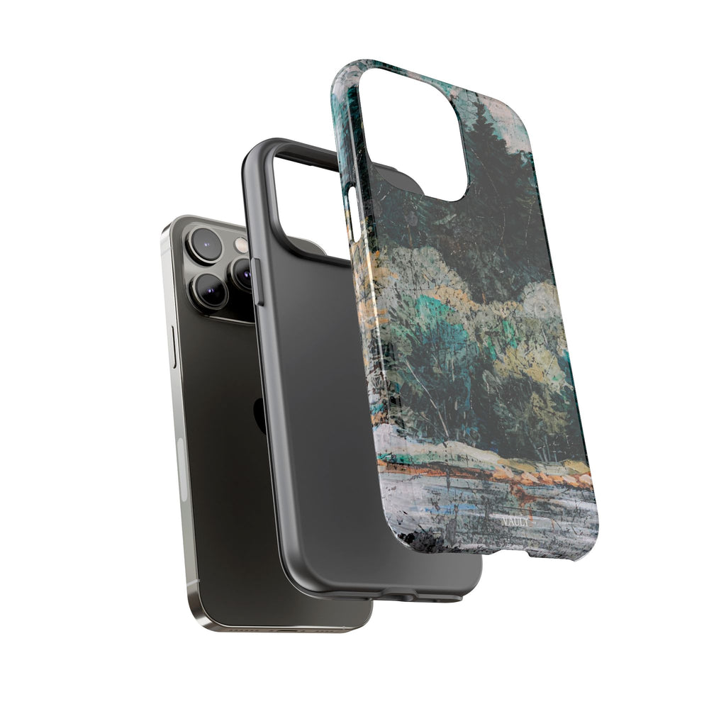 Phone Case - Moody Forest Landscape Protective Tough Case
