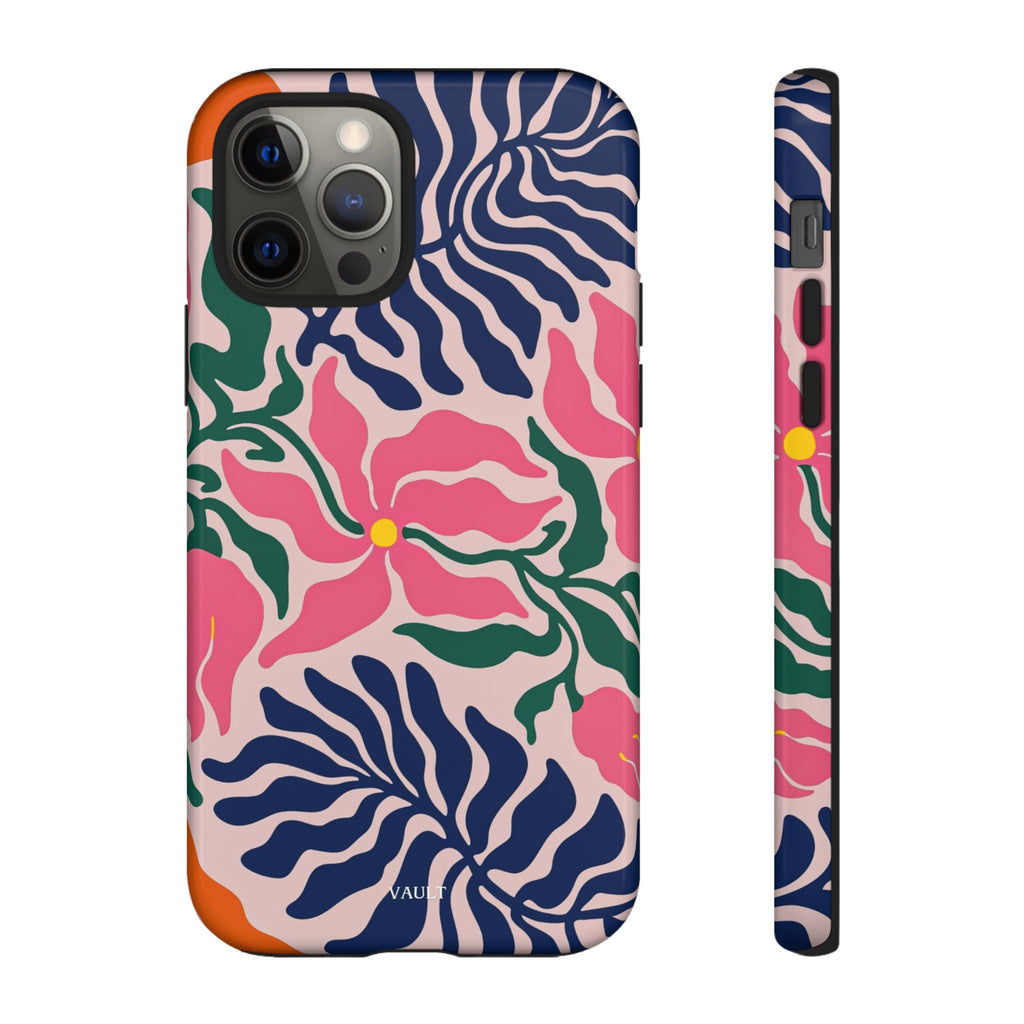 Floral Retro Tough Phone Case