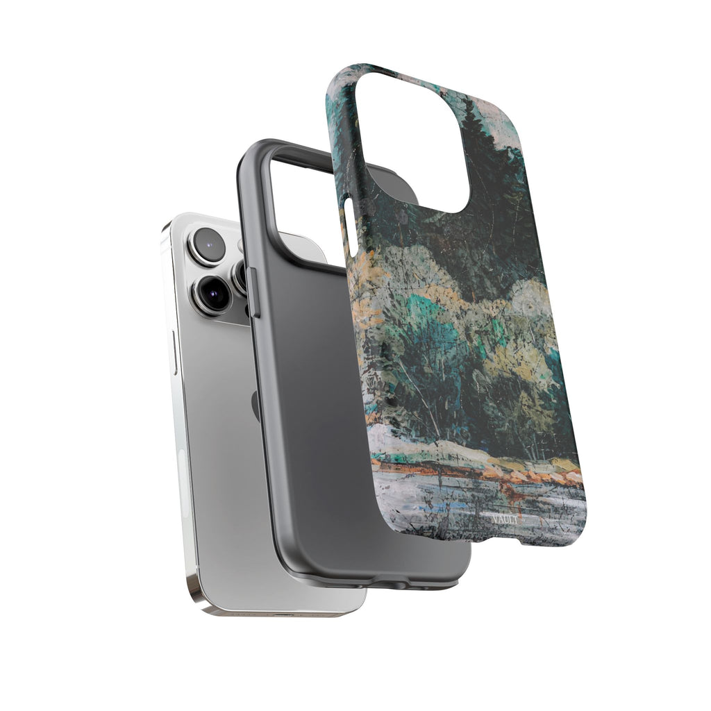 Phone Case - Moody Forest Landscape Protective Tough Case