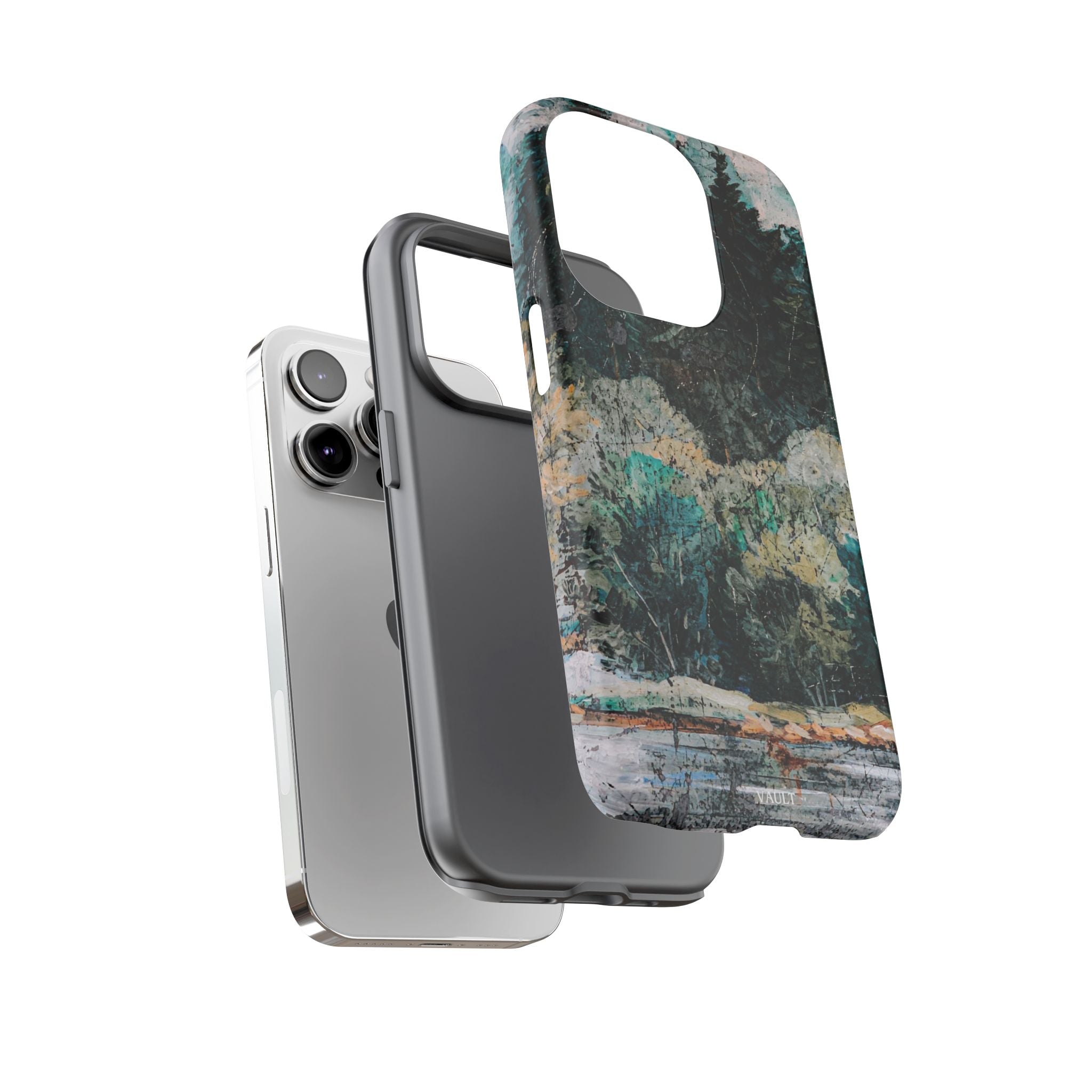Phone Case - Moody Forest Landscape Protective Tough Case