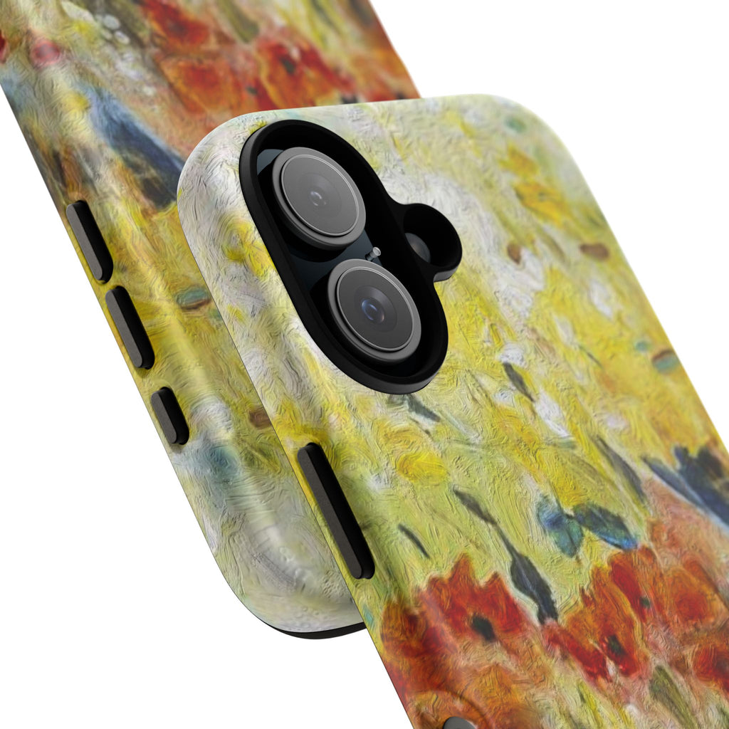 Floral Watercolor Phone Case — Yellow Garden Tough Cases