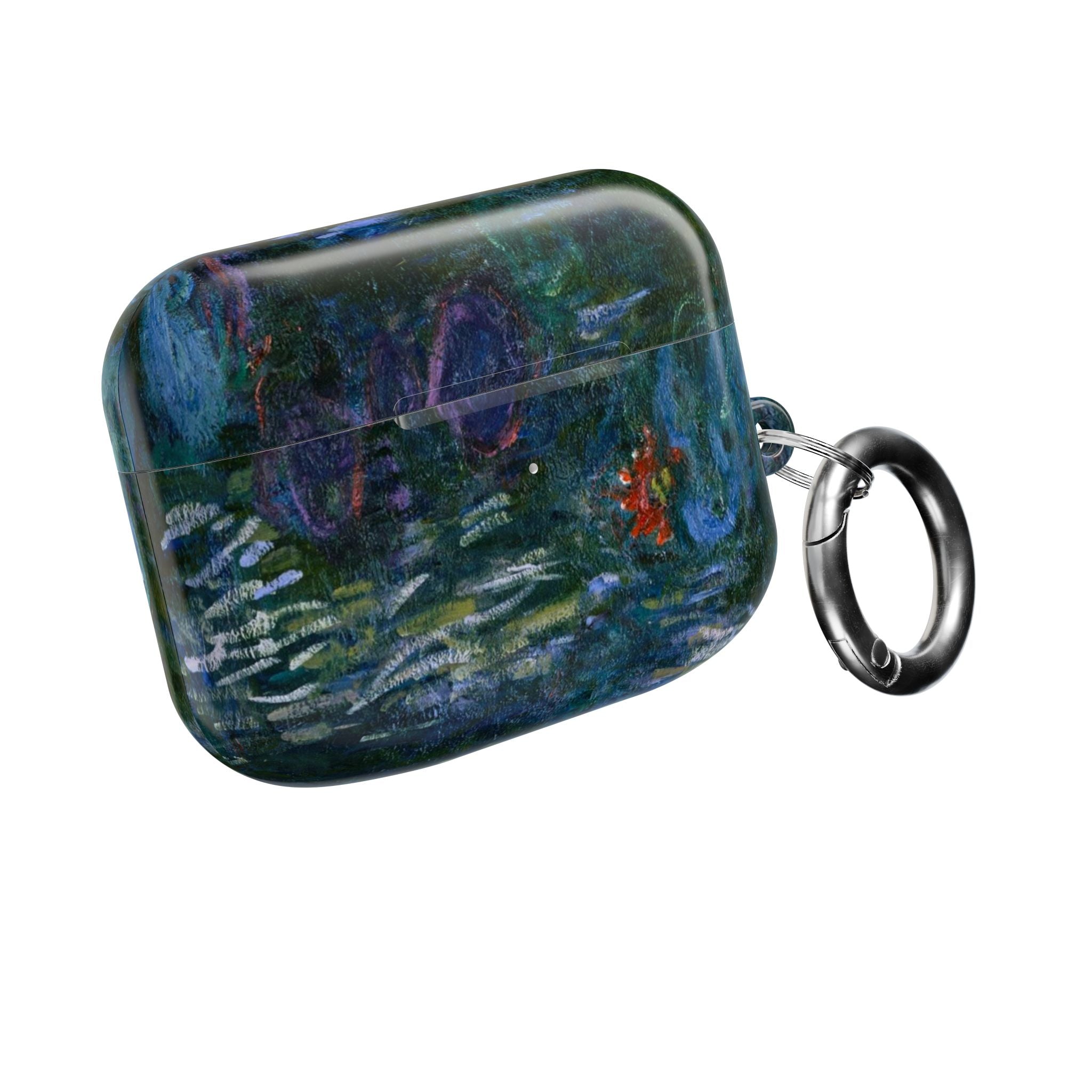 AirPods Case — Impressionist Water Lily Art Protective Cover