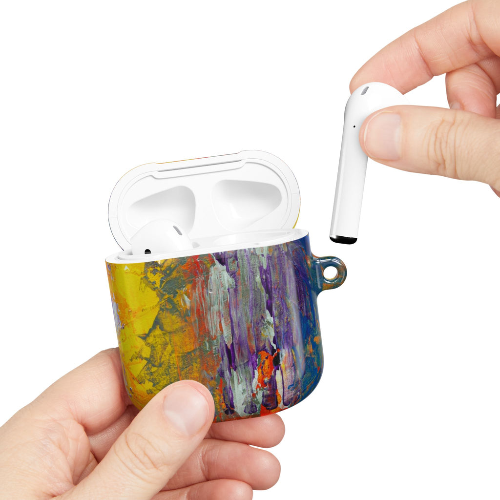Abstract Brushstroke AirPod Cases