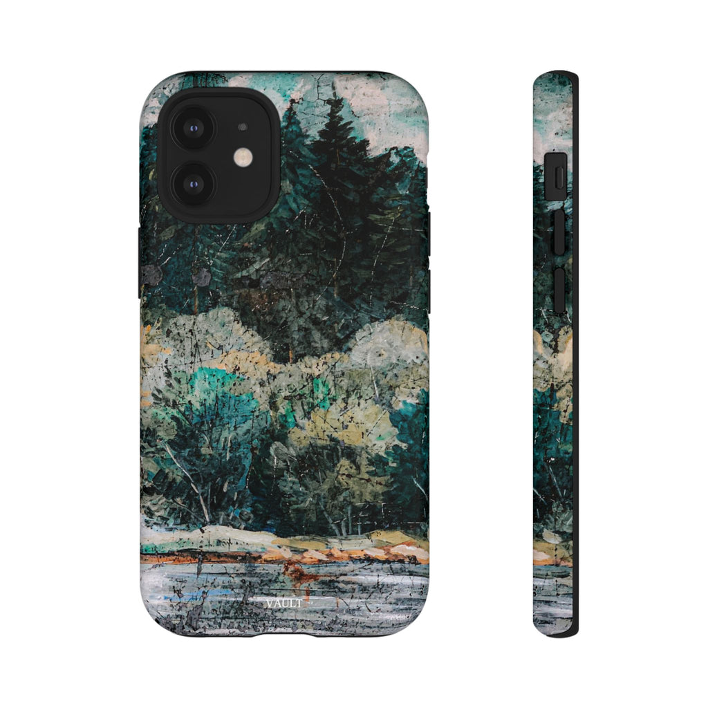 Phone Case - Moody Forest Landscape Protective Tough Case