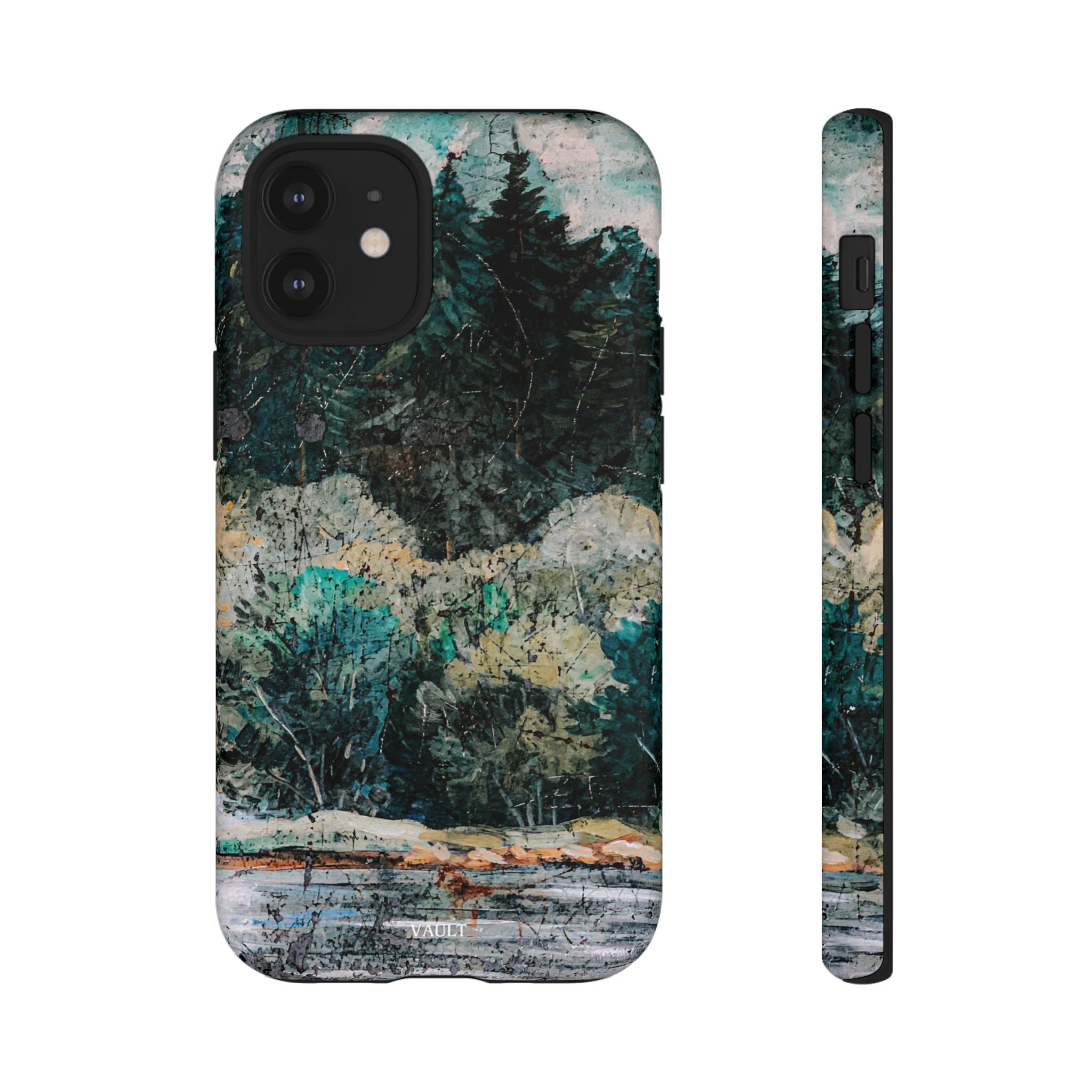 Phone Case - Moody Forest Landscape Protective Tough Case