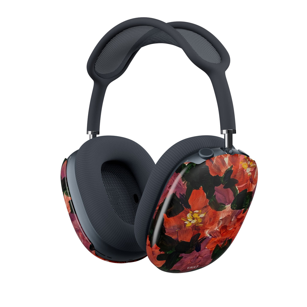 Floral Red Watercolor AirPod Max Cases