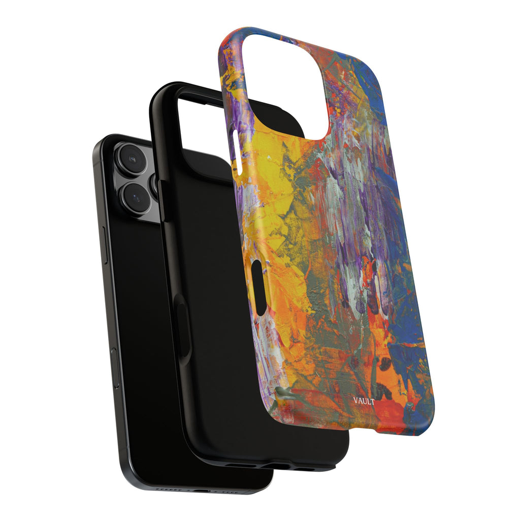 Abstract Color Splash Phone Case — Vibrant Artistic Protective Cover