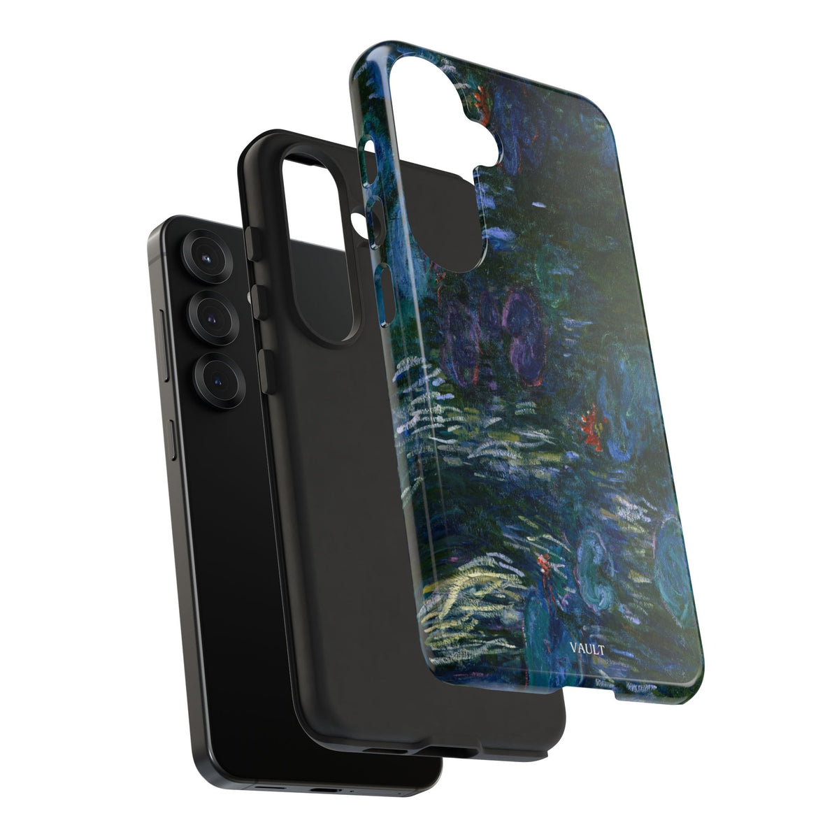Water Lilies Tough Phone Case — Impressionist Art Protective Cover
