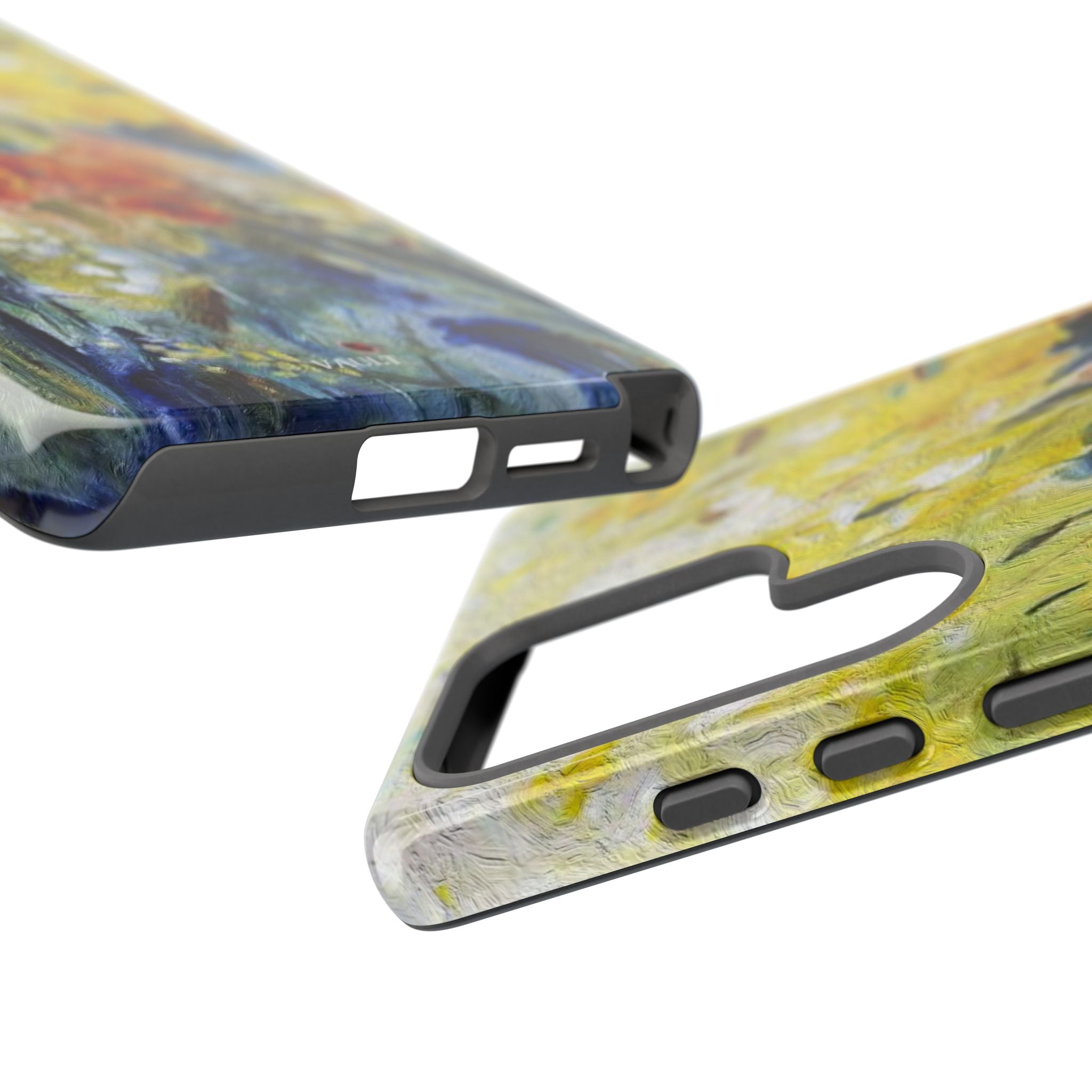 Floral Watercolor Phone Case — Yellow Garden Tough Cases