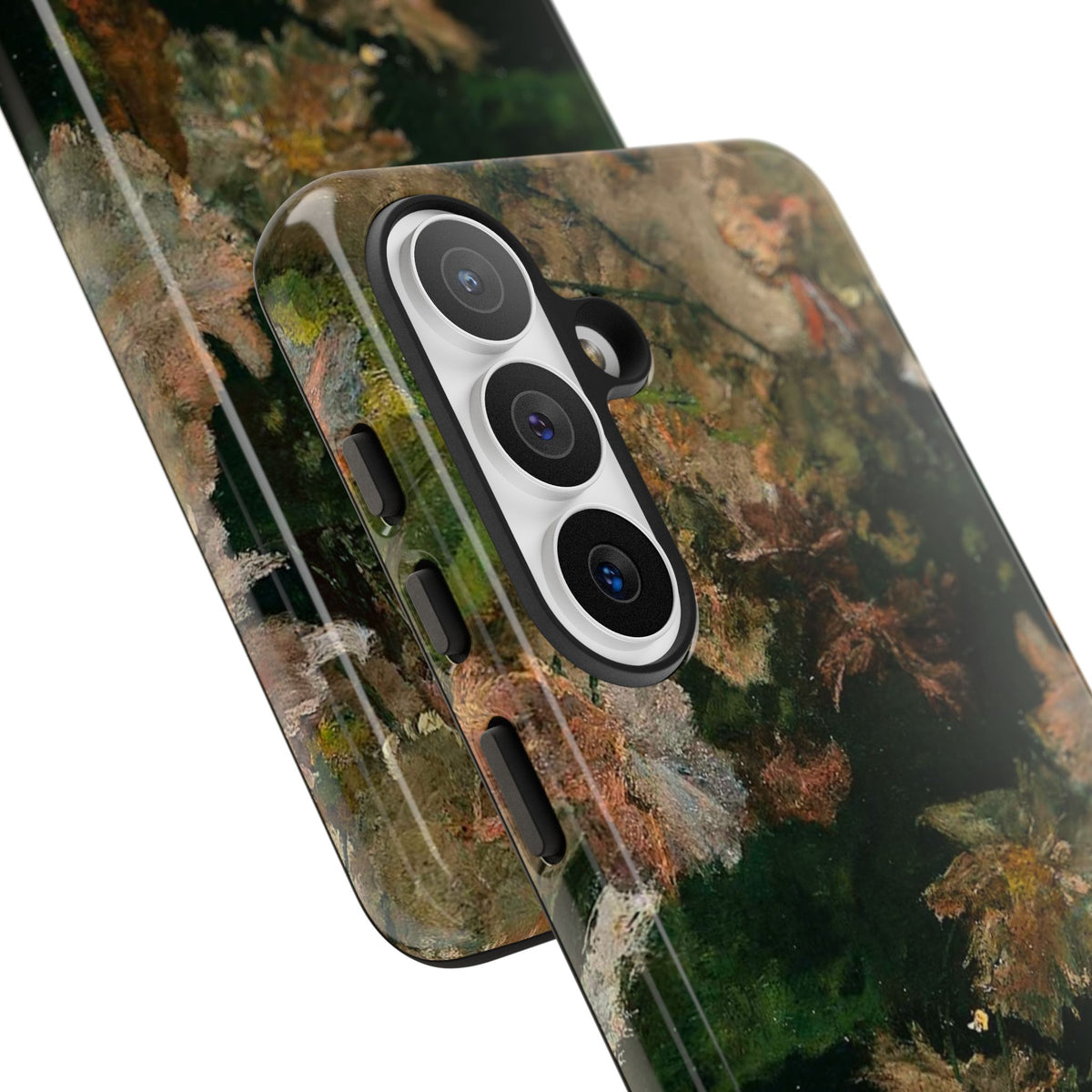 Floral Painterly Tough Phone Case — Vintage Autumn Leaves Phone Cover