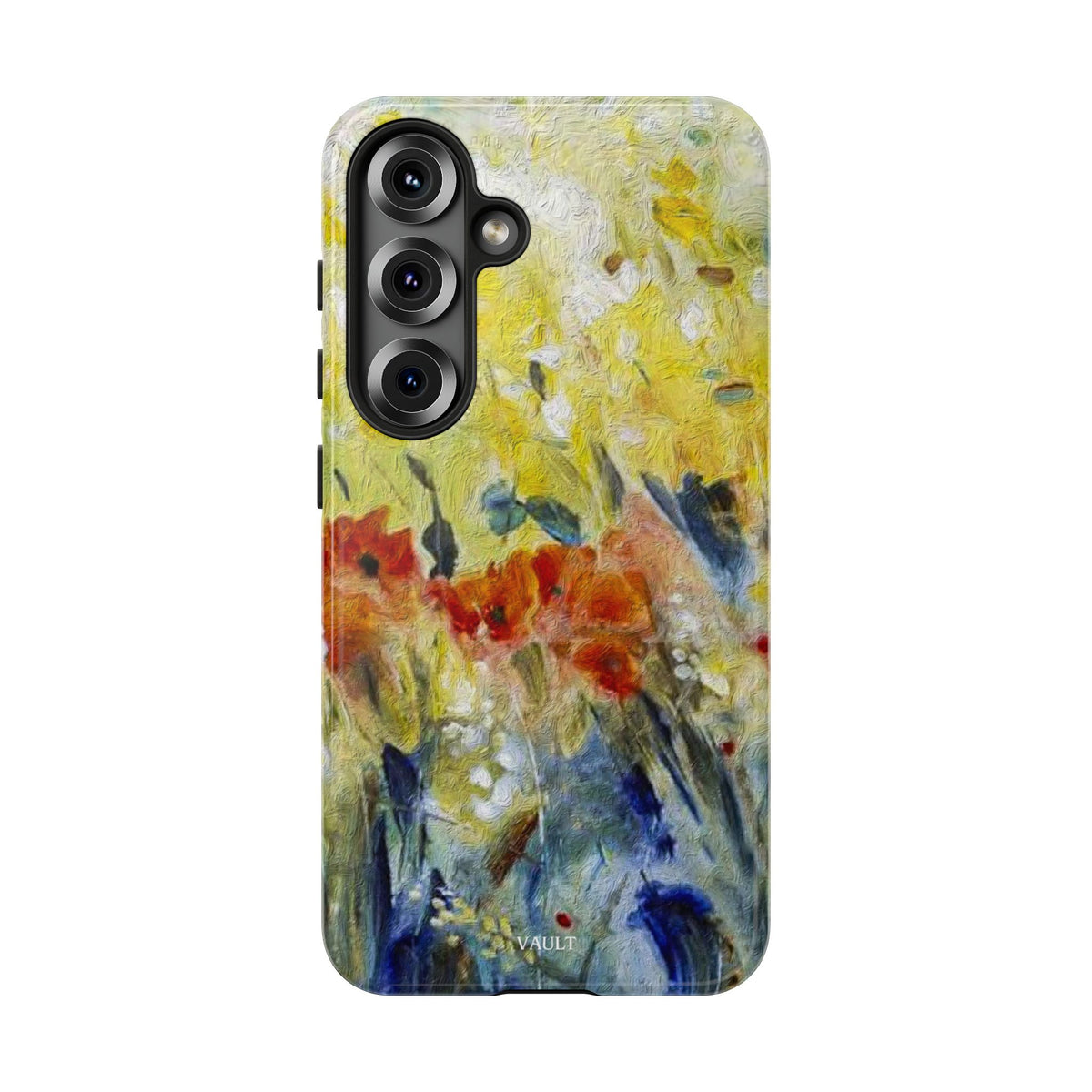 Floral Watercolor Phone Case — Yellow Garden Tough Cases