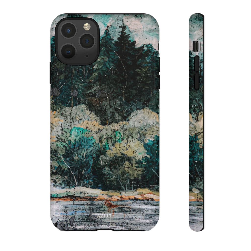 Phone Case - Moody Forest Landscape Protective Tough Case