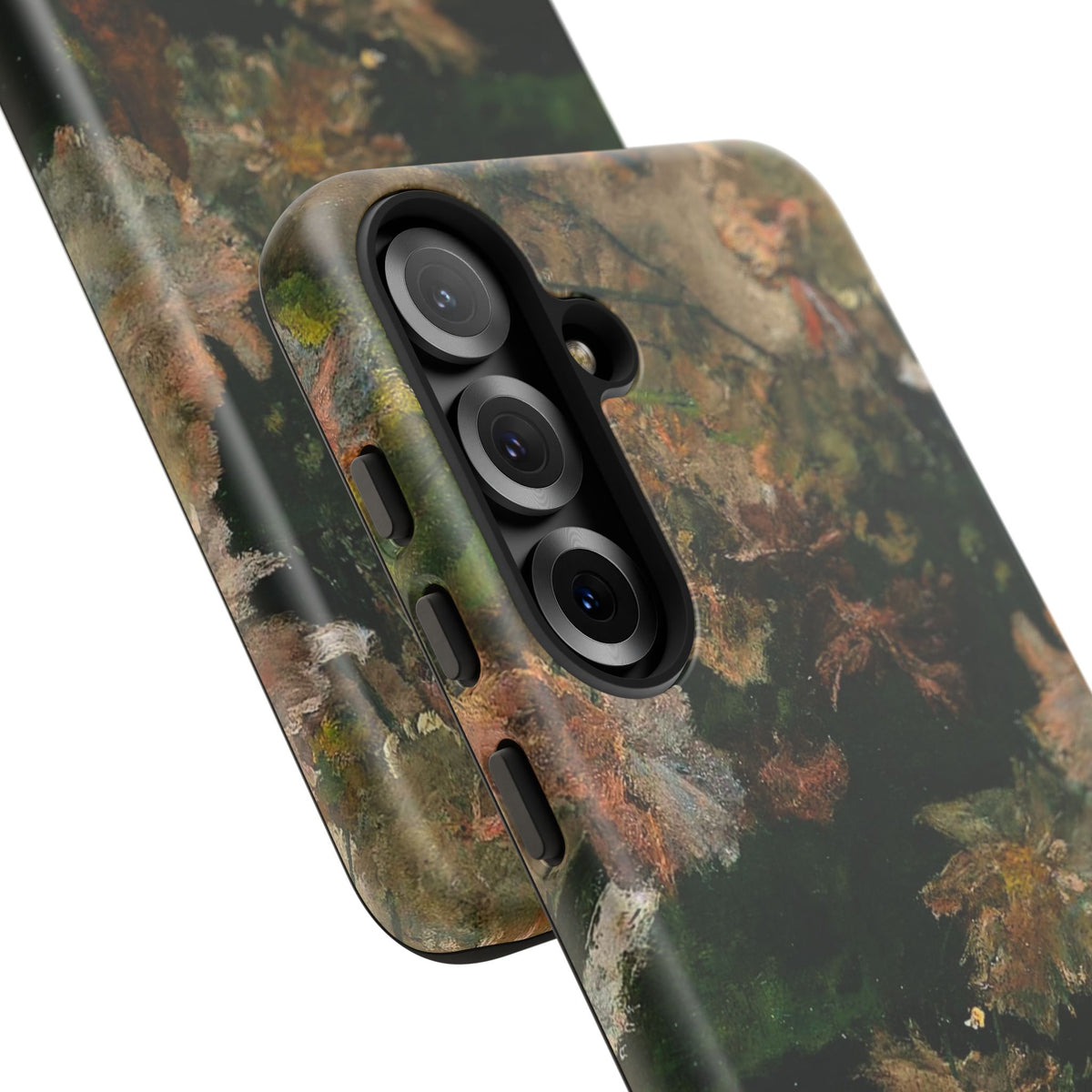 Floral Painterly Tough Phone Case — Vintage Autumn Leaves Phone Cover