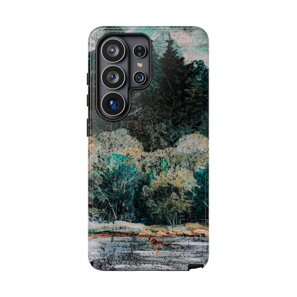 Phone Case - Moody Forest Landscape Protective Tough Case