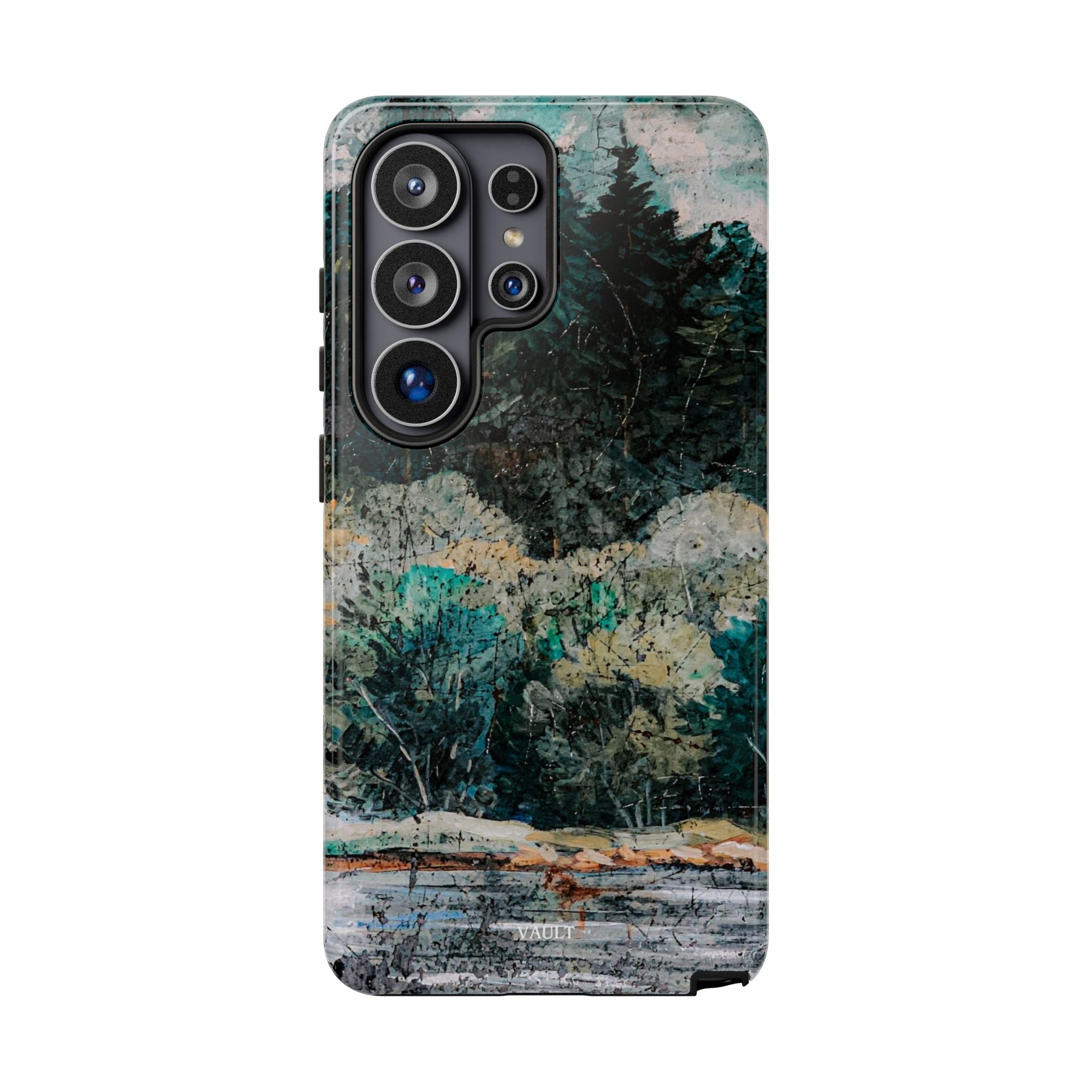Phone Case - Moody Forest Landscape Protective Tough Case