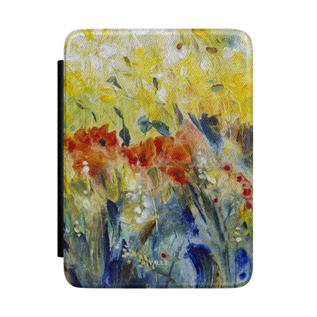 Kindle Case — Watercolor Spring Wildflowers E-Reader Cover