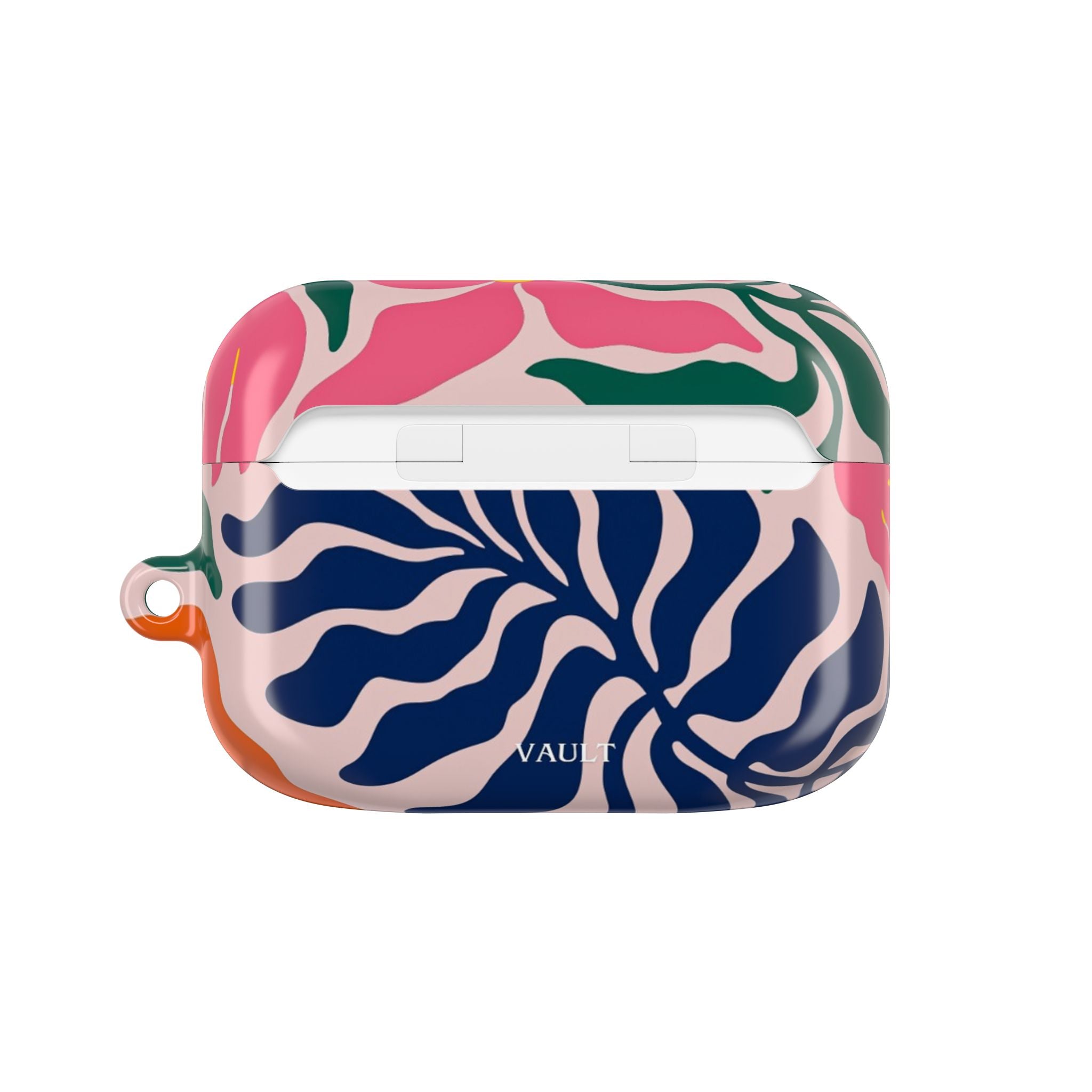 AirPod Case — Pink Floral Swirl Protective Cover