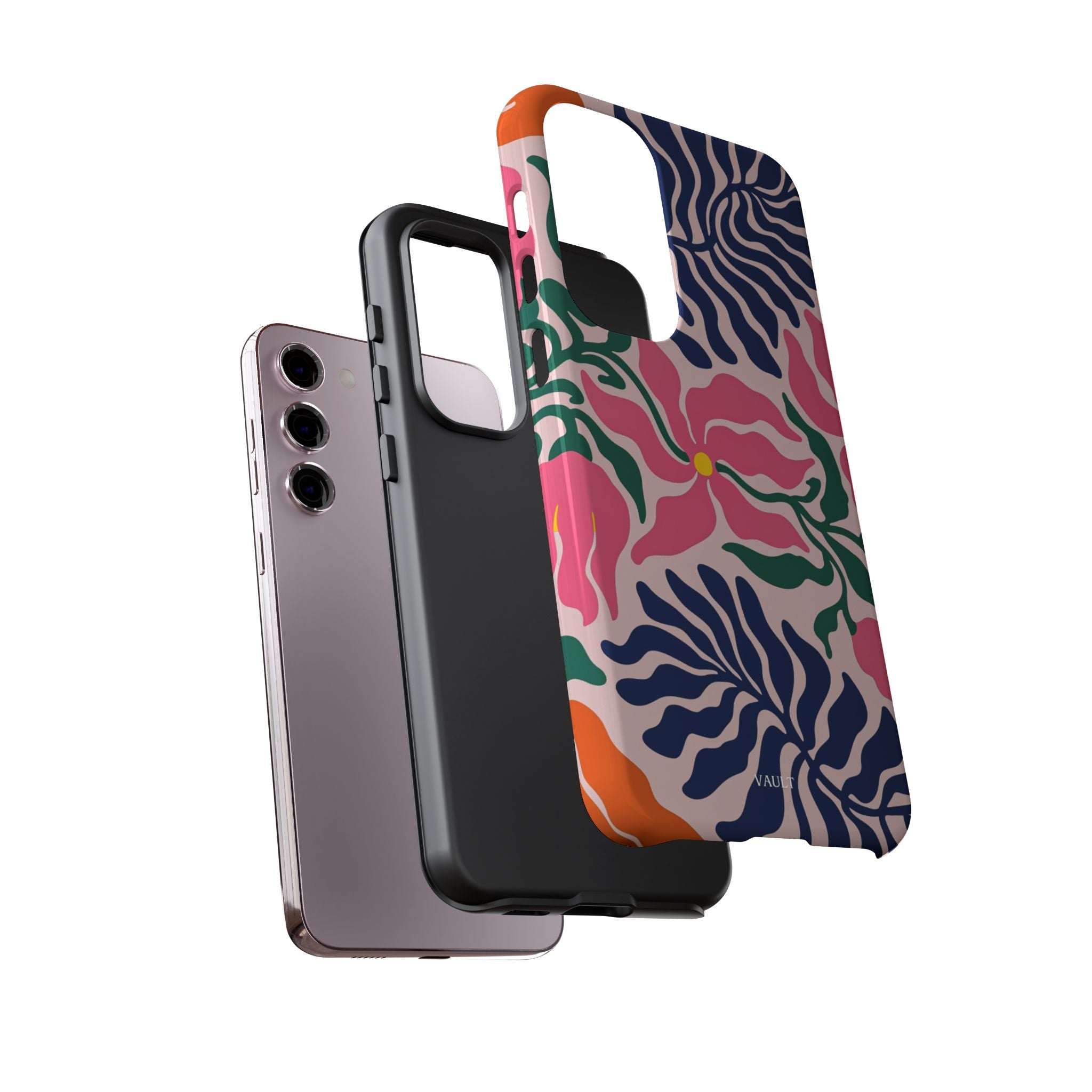 Floral Retro Tough Phone Case