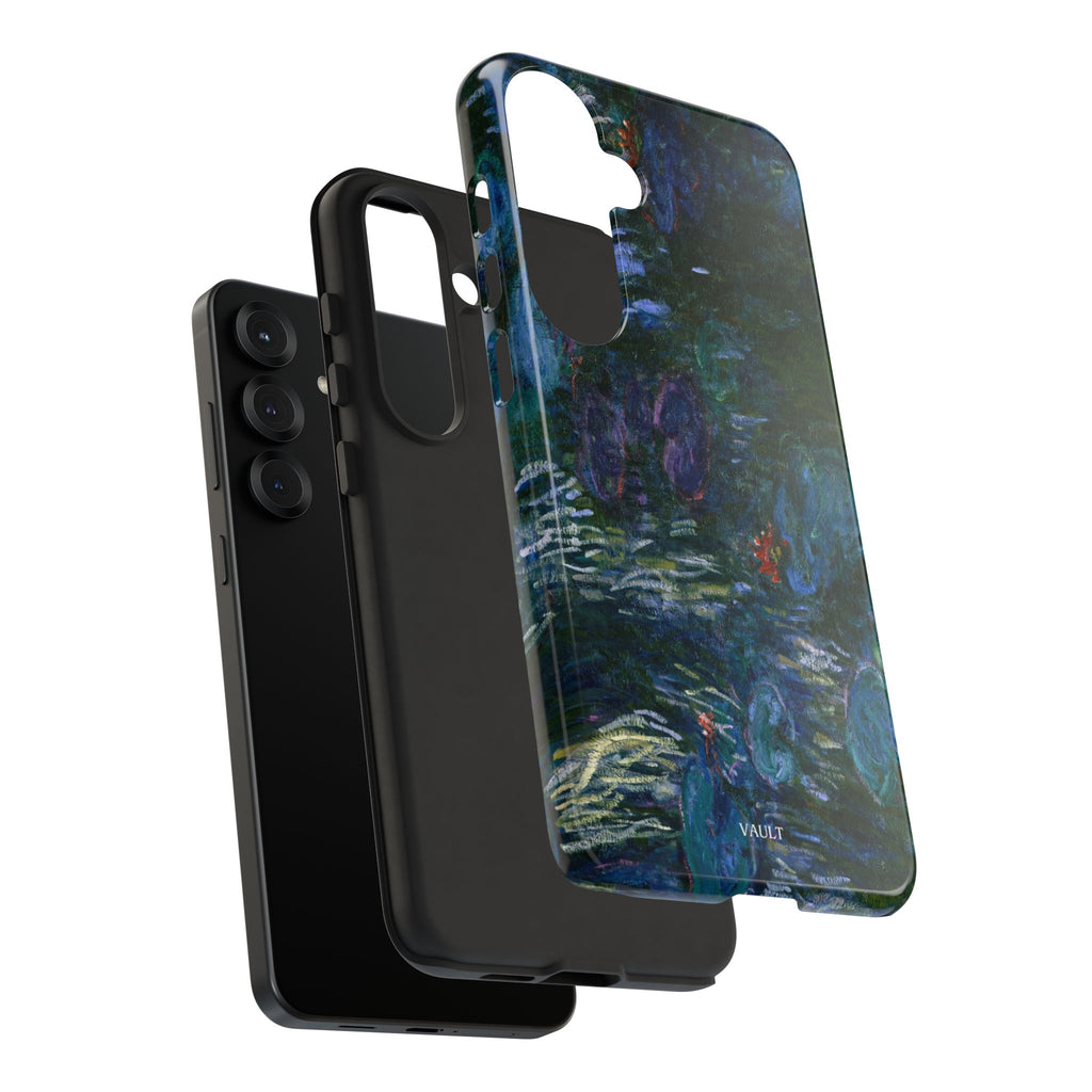 Water Lilies Tough Phone Case — Impressionist Art Protective Cover