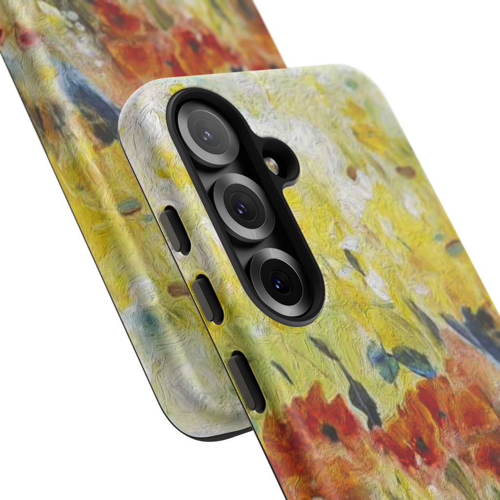 Floral Watercolor Phone Case — Yellow Garden Tough Cases