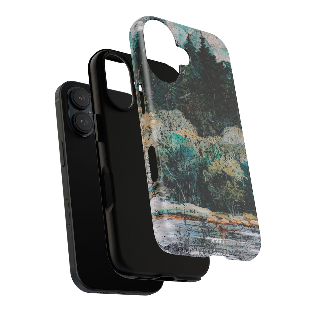 Phone Case - Moody Forest Landscape Protective Tough Case