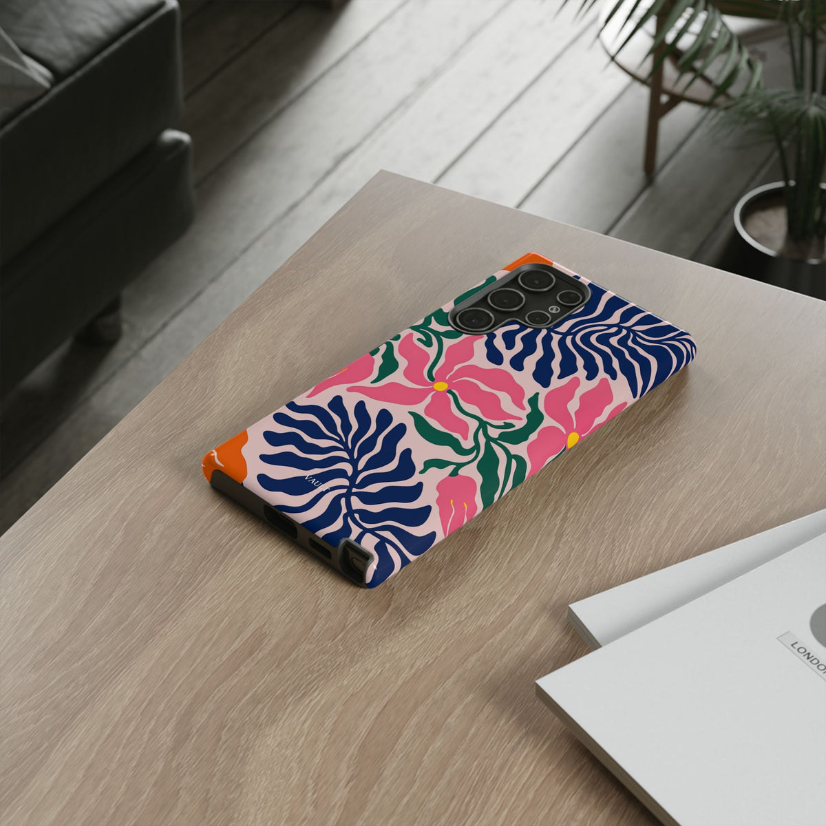 Floral Retro Tough Phone Case