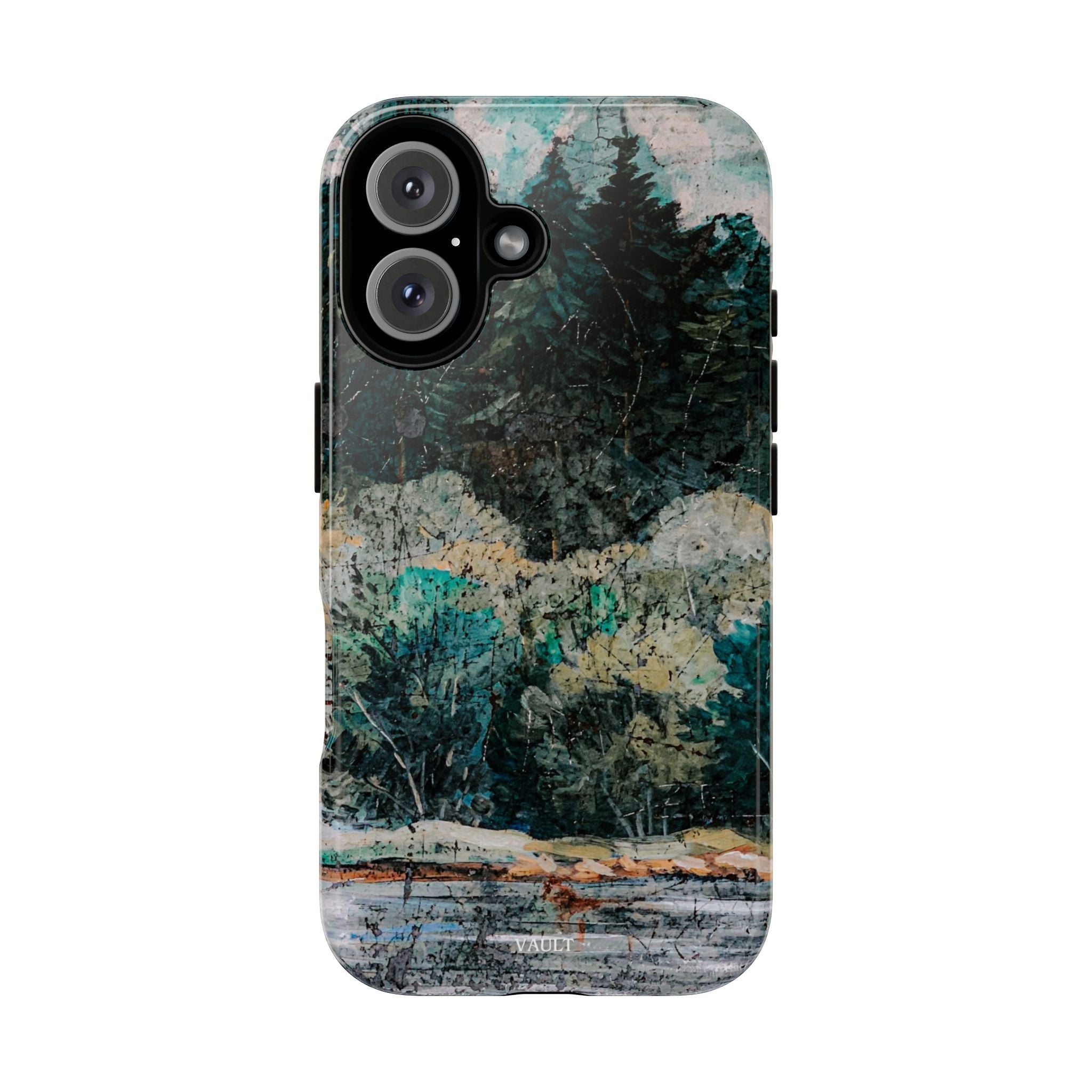 Phone Case - Moody Forest Landscape Protective Tough Case