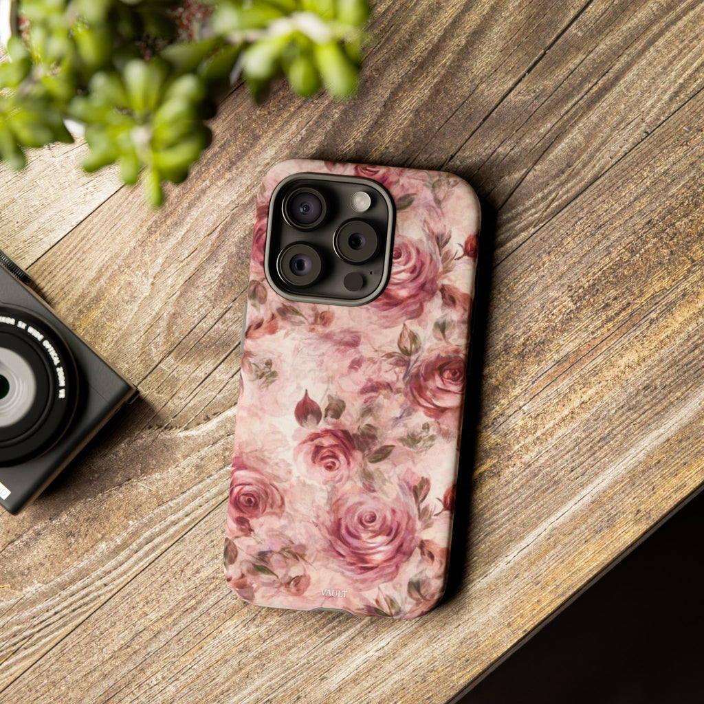 Floral Vintage Rose Phone Case