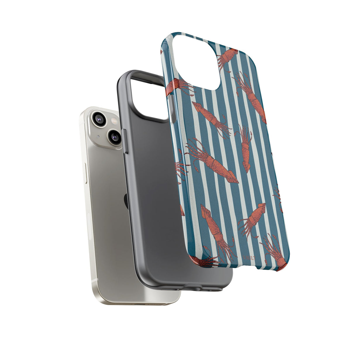 Shrimp Stripe Phone Case
