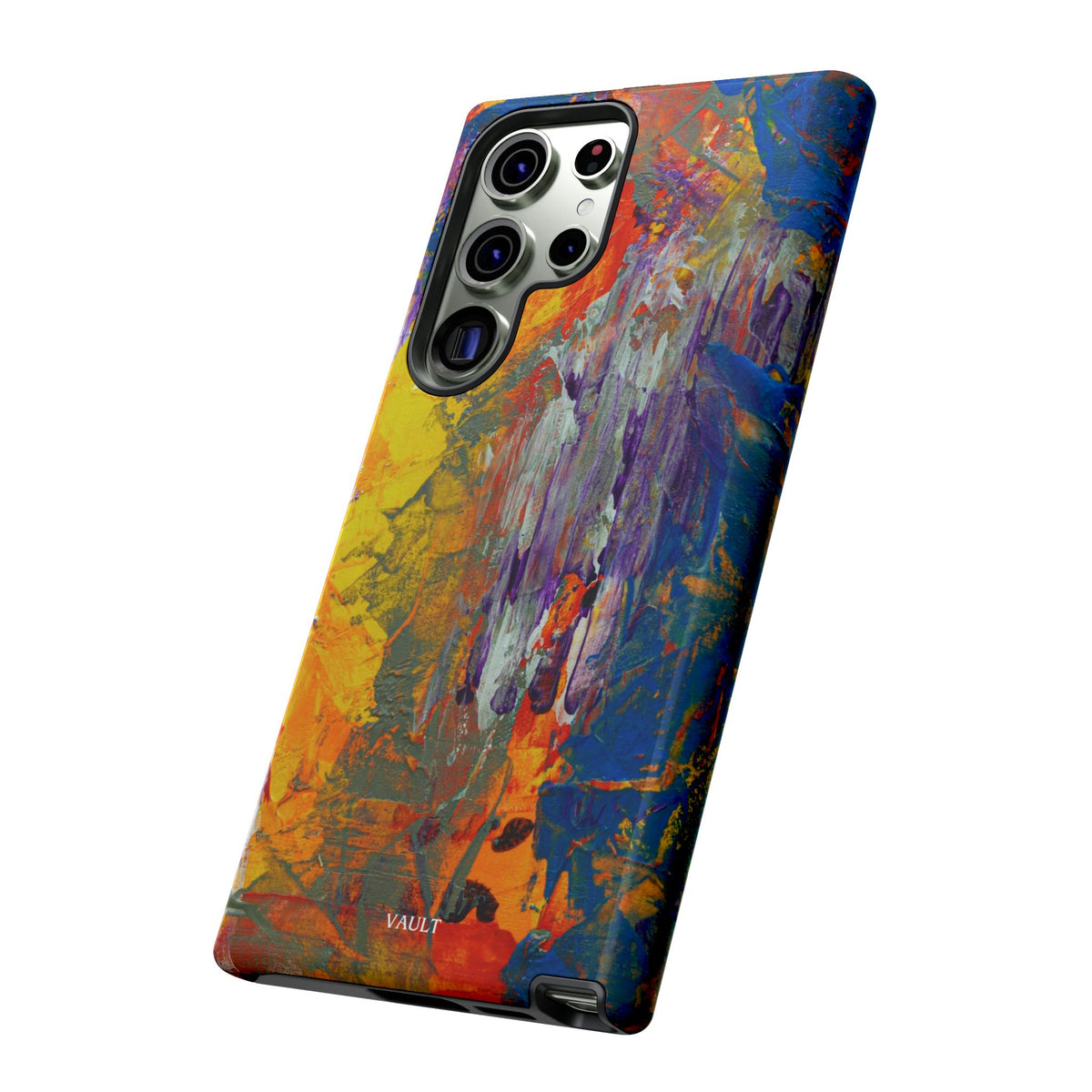 Abstract Color Splash Phone Case — Vibrant Artistic Protective Cover