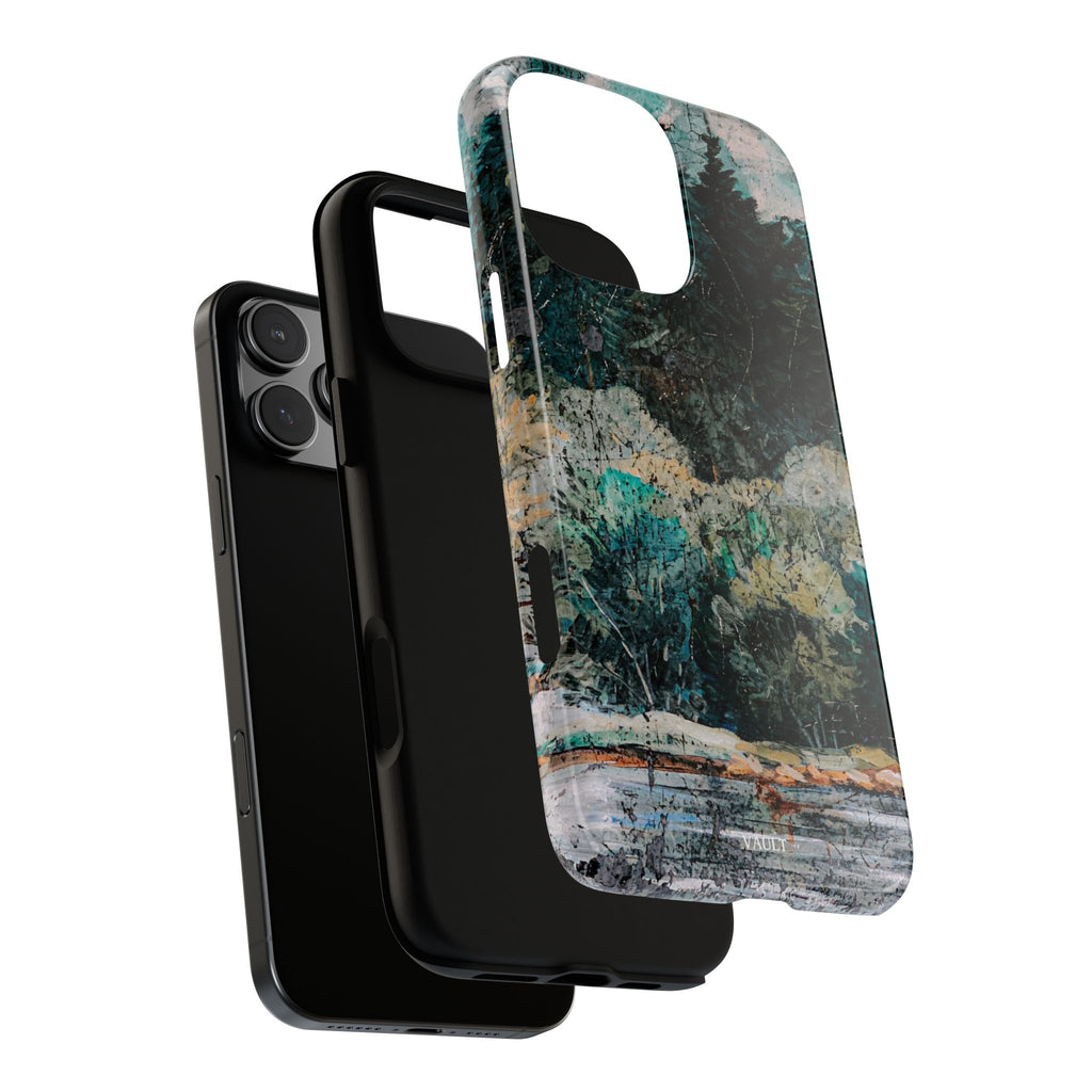 Phone Case - Moody Forest Landscape Protective Tough Case