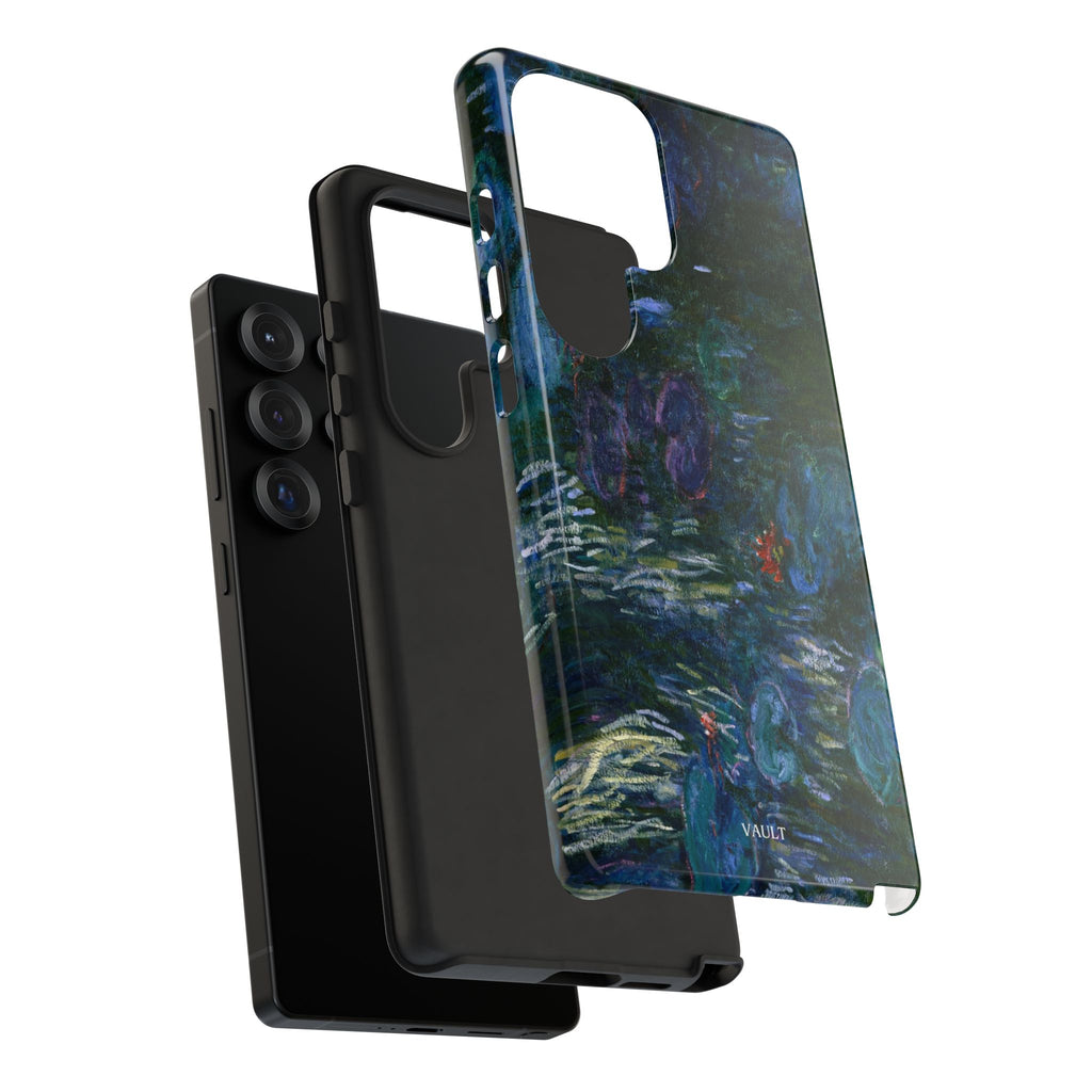 Water Lilies Tough Phone Case — Impressionist Art Protective Cover
