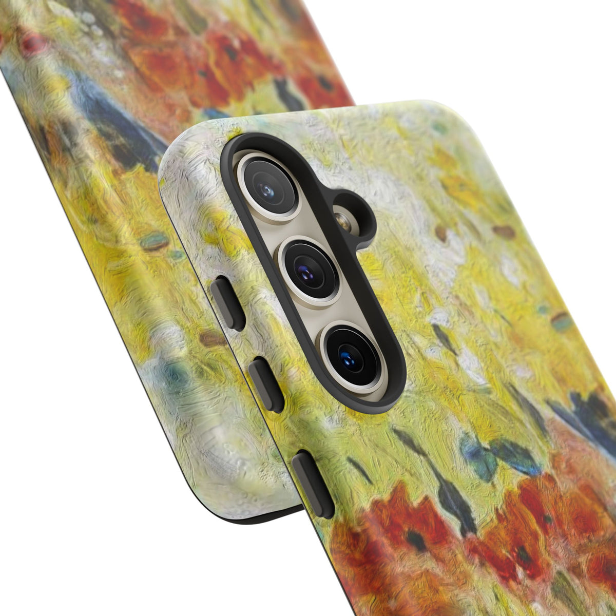 Floral Watercolor Phone Case — Yellow Garden Tough Cases