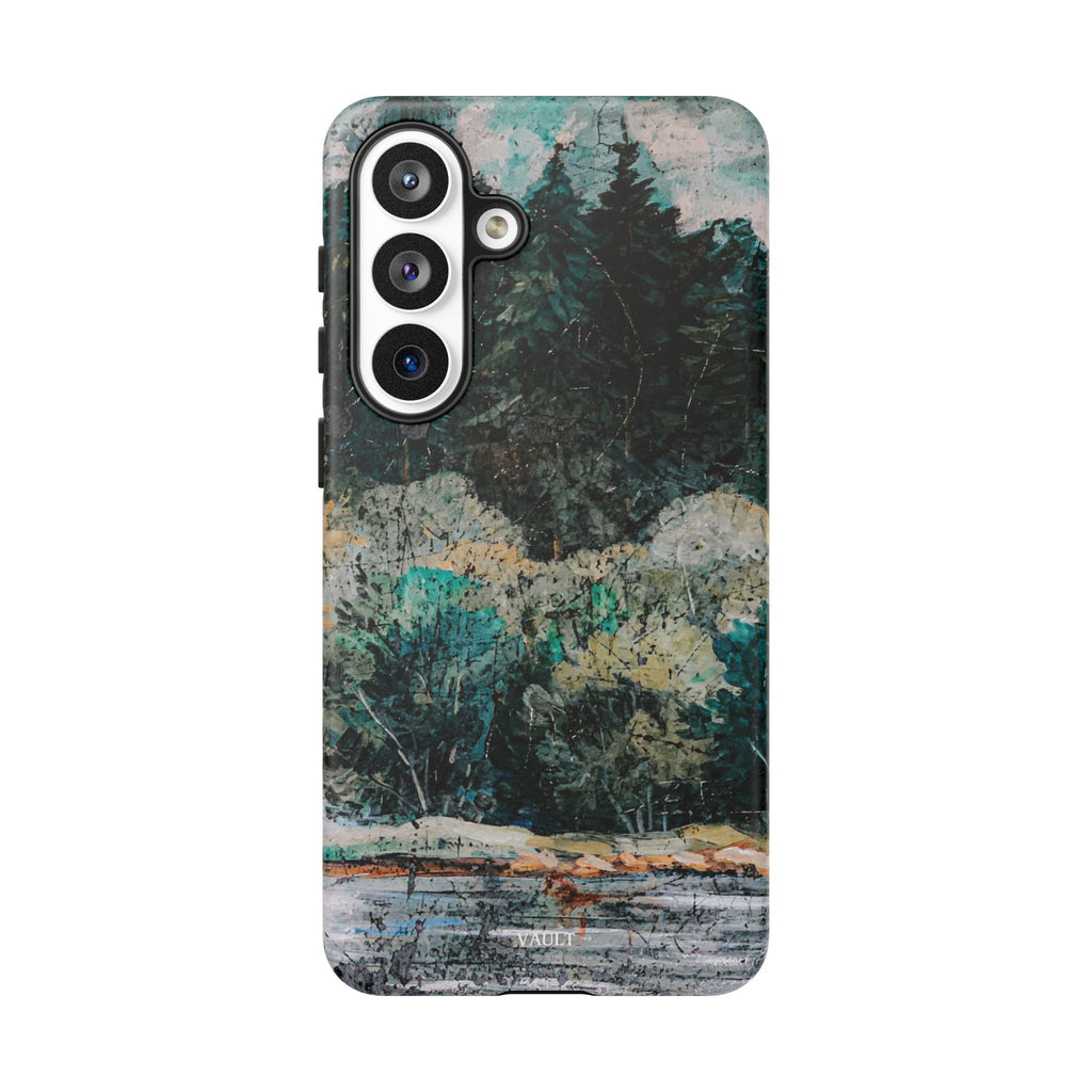 Phone Case - Moody Forest Landscape Protective Tough Case