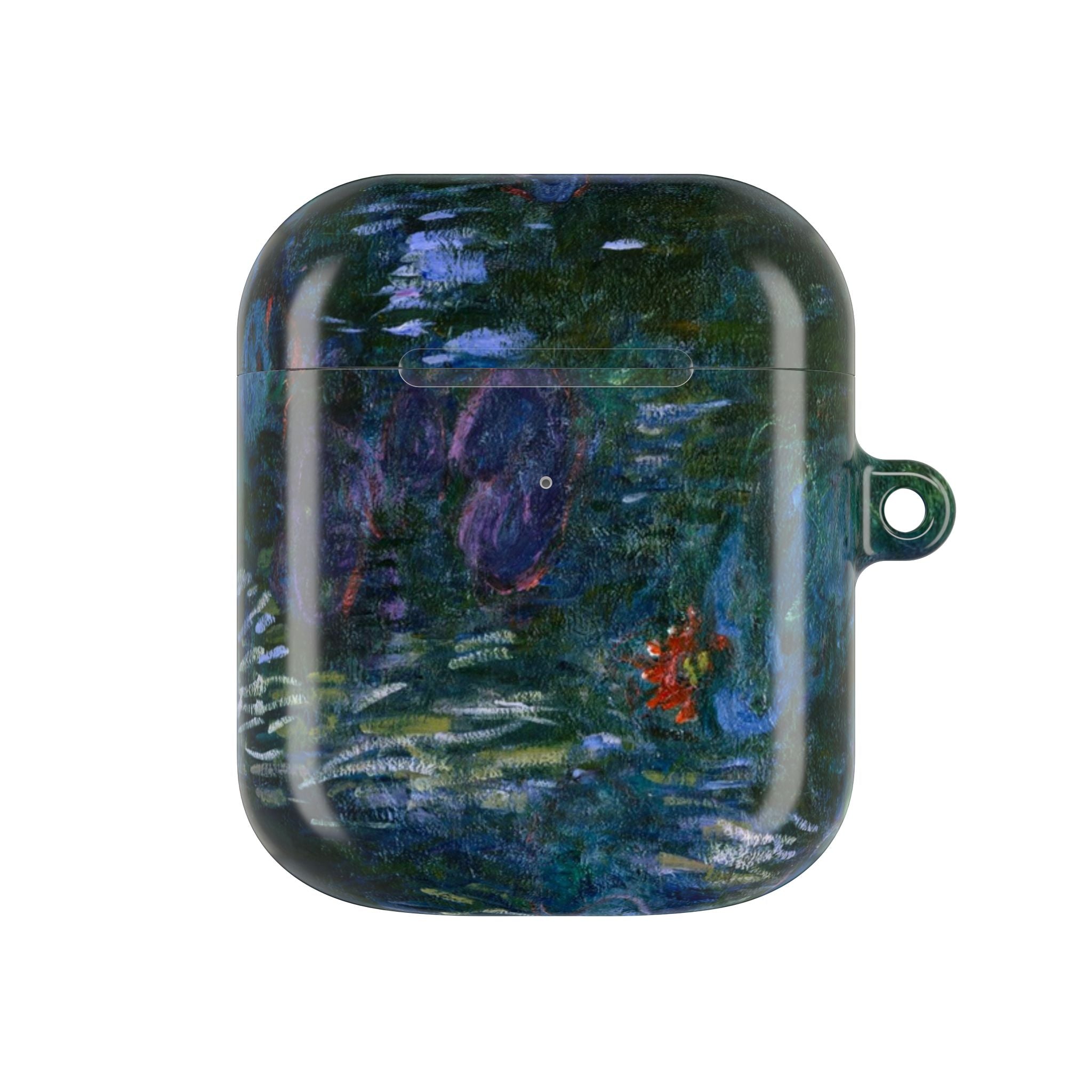 AirPods Case — Impressionist Water Lily Art Protective Cover