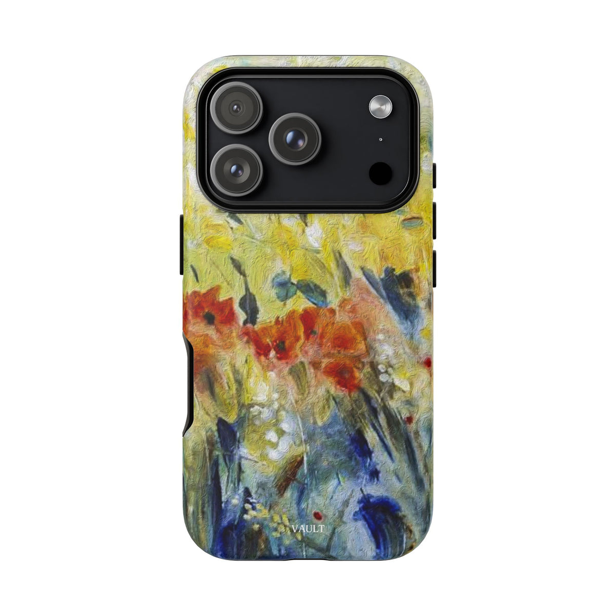 Floral Watercolor Phone Case — Yellow Garden Tough Cases