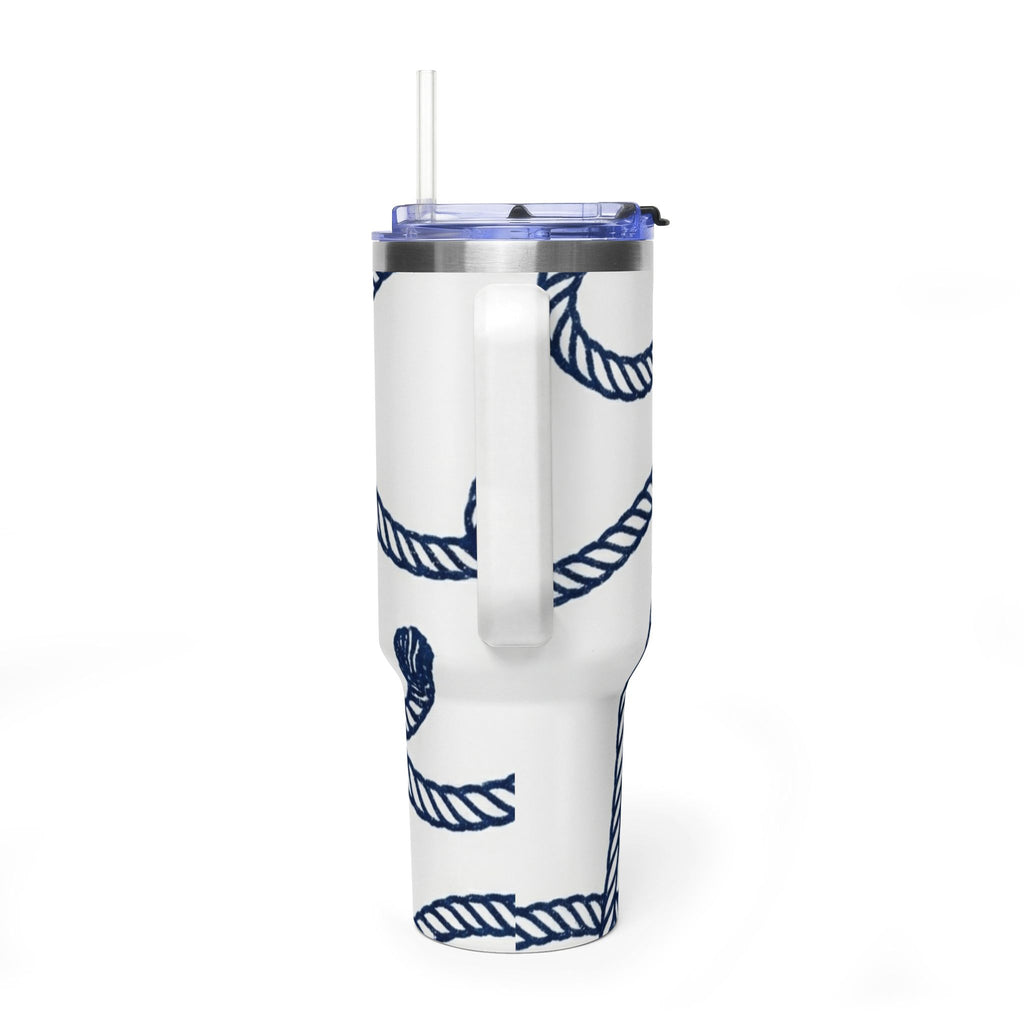 Nautical Rope 40oz Vacuum Tumbler