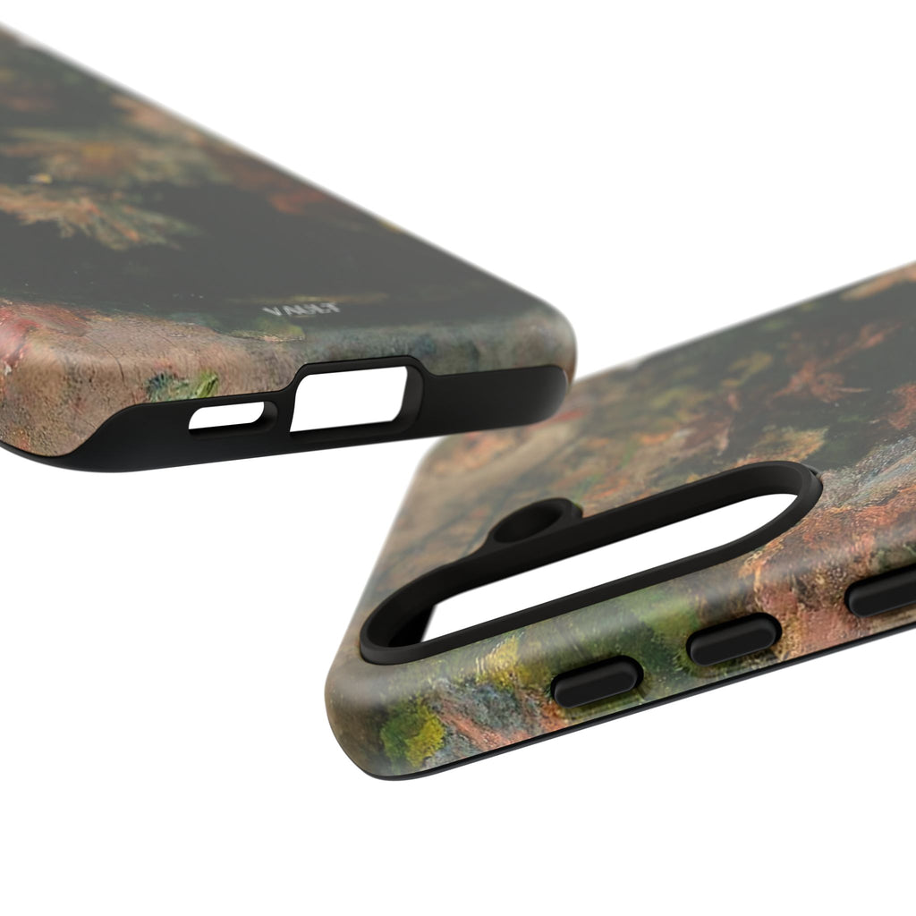 Floral Painterly Tough Phone Case — Vintage Autumn Leaves Phone Cover